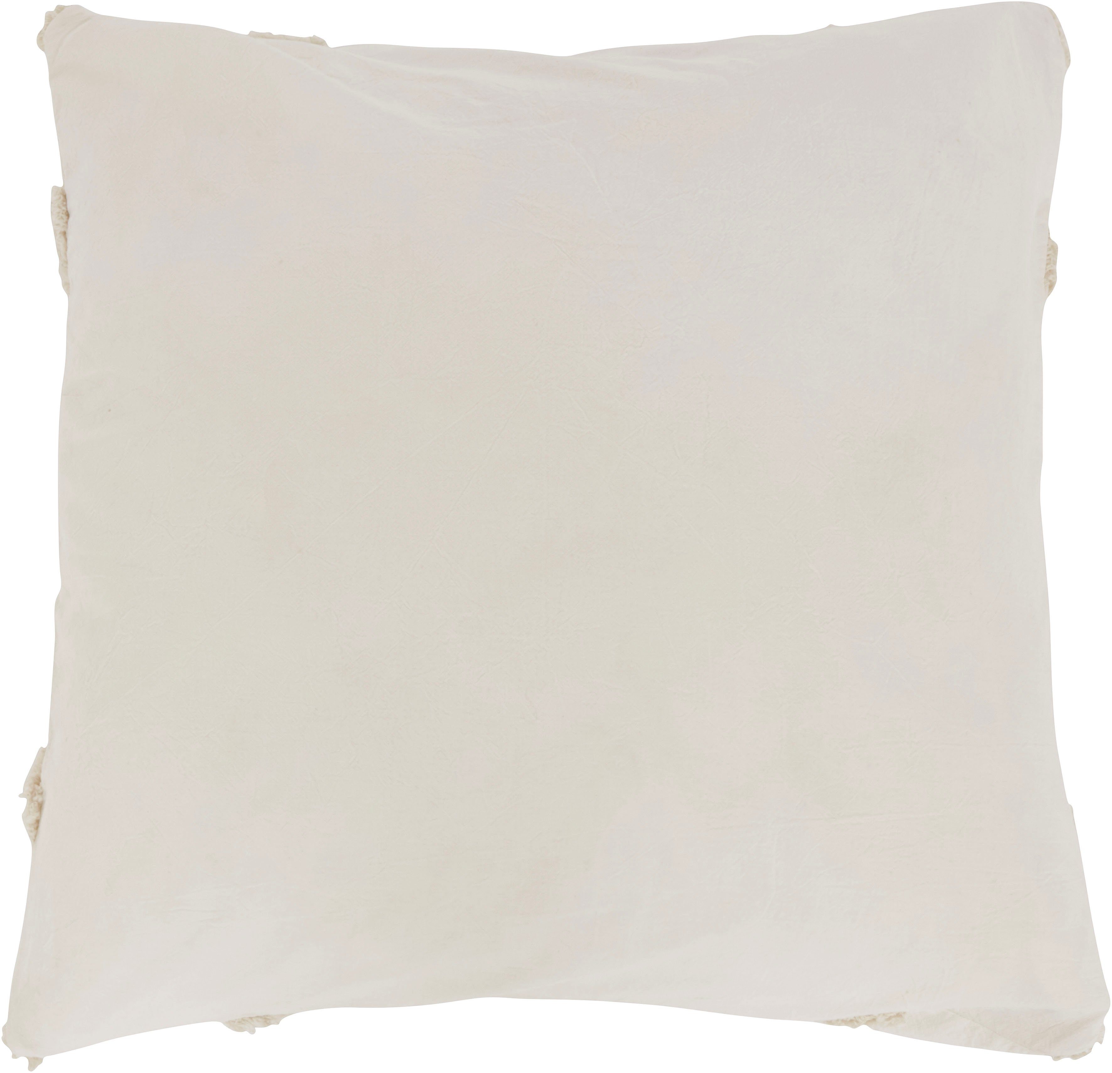 LeGer Home by Lena Gercke Dekokissen Sidonie, 2-er Set, Hoch-Tief Design, Kissenhüllen ohne Füllung, zwei Größen