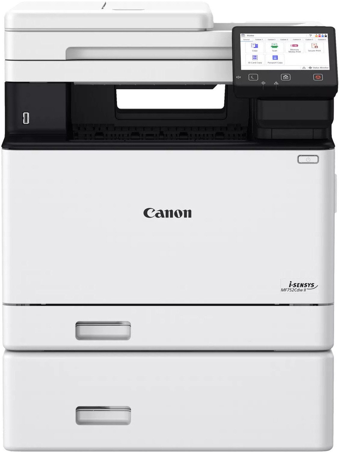 Canon i-SENSYS MF752Cdw Ⅱ Multifunktionsdrucker, (LAN (Ethernet), WLAN (Wi-Fi)