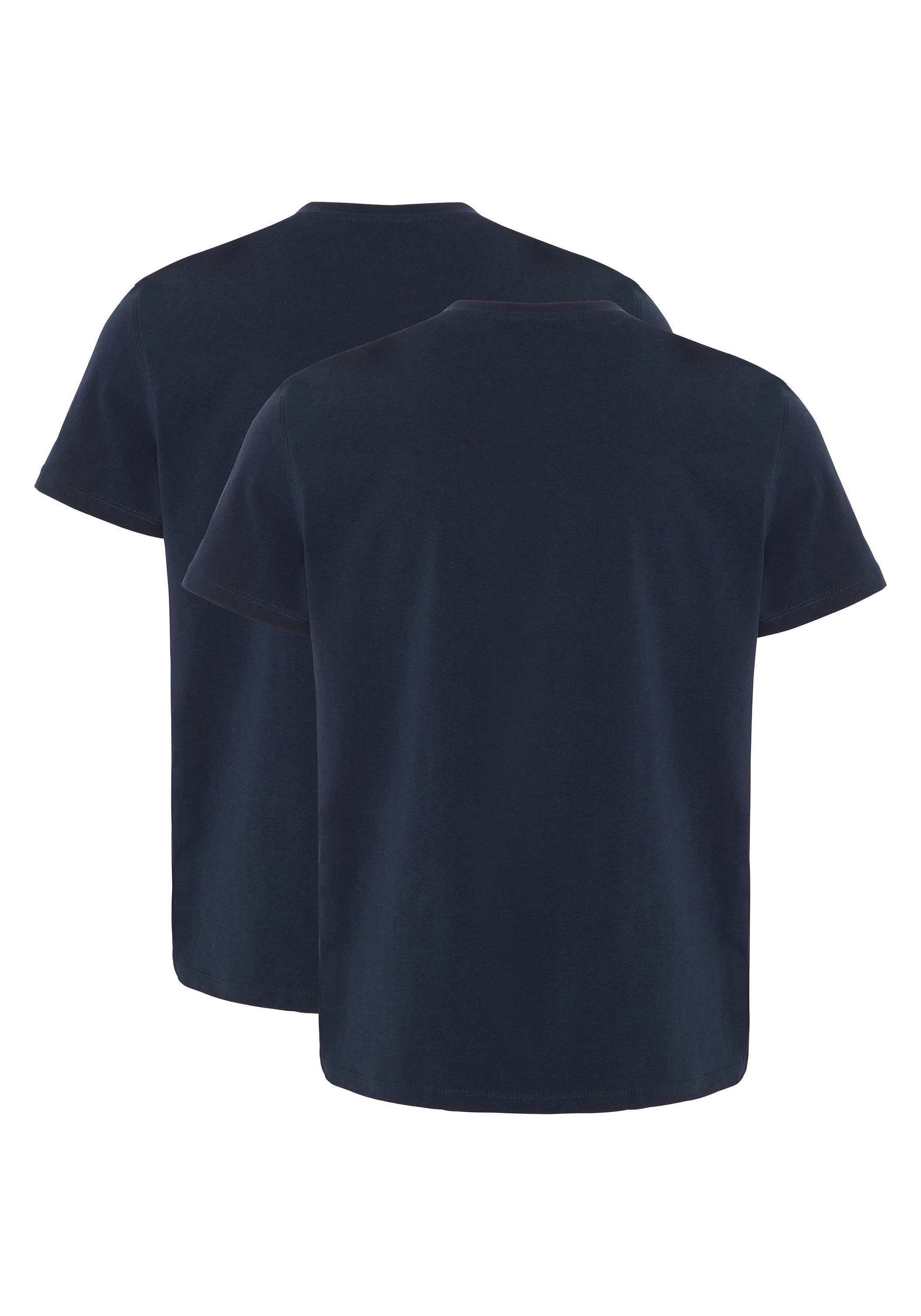 DENIM Doppelpack 19-3924 Night COLORADO T-Shirt Basic Sky
