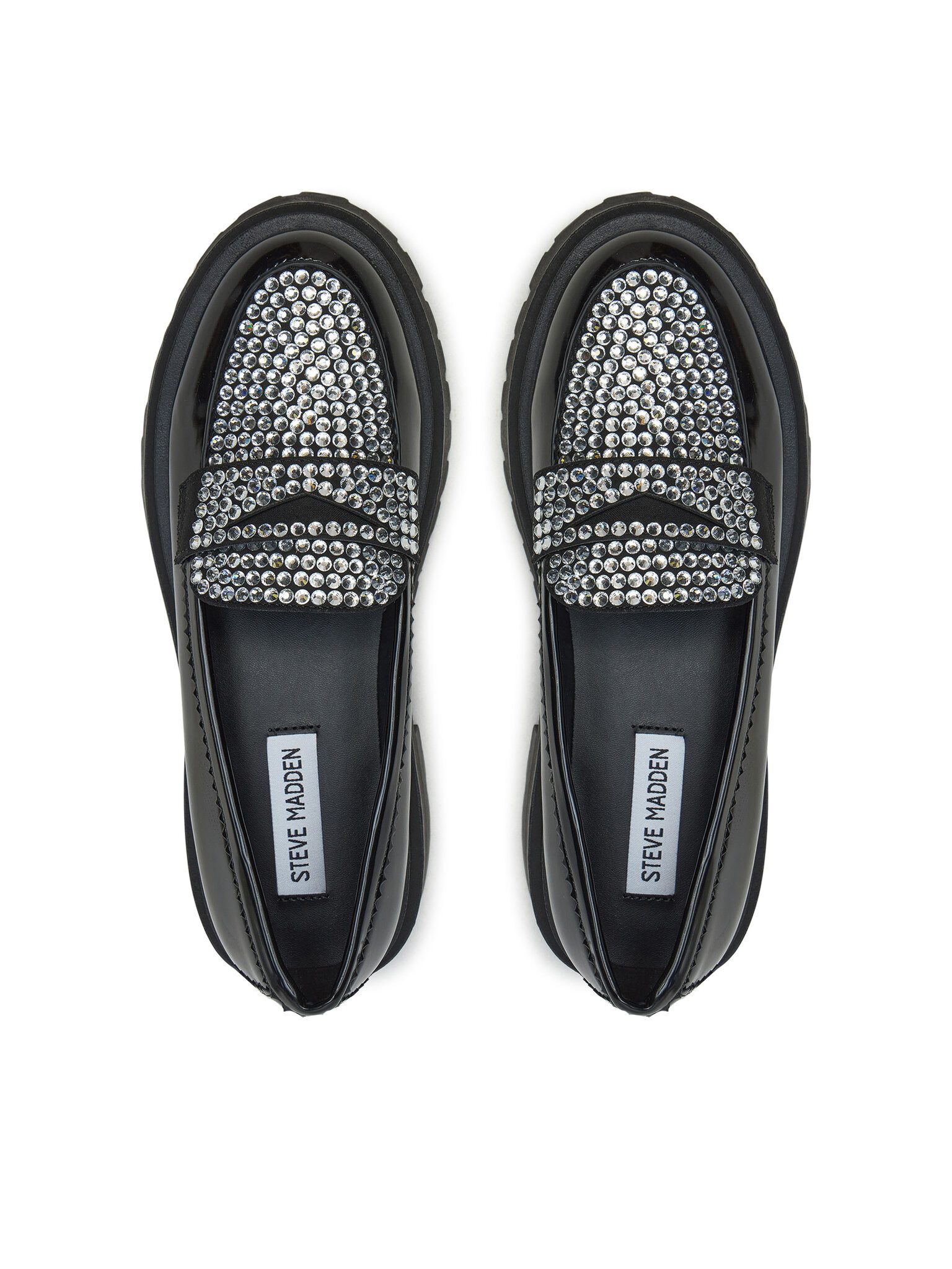 Steve Madden Slipper Longhaul SM11003448 Schwarz Slipper