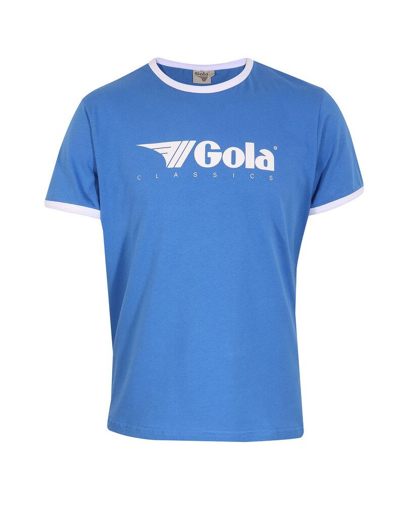 T-Shirt Logo Classics Print Ringer (Baumwolle) blau Herren