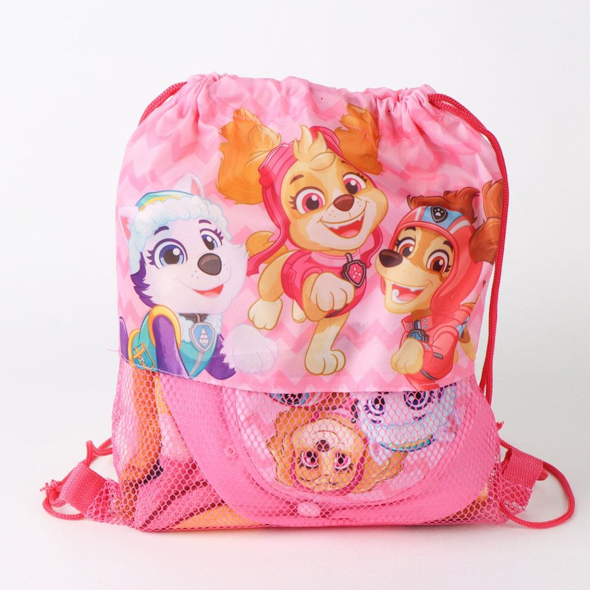 PAW PATROL Strandtuch Kinder Set mit Strandtuch 70 × 140 cm Turnbeutel und Baseballkappe