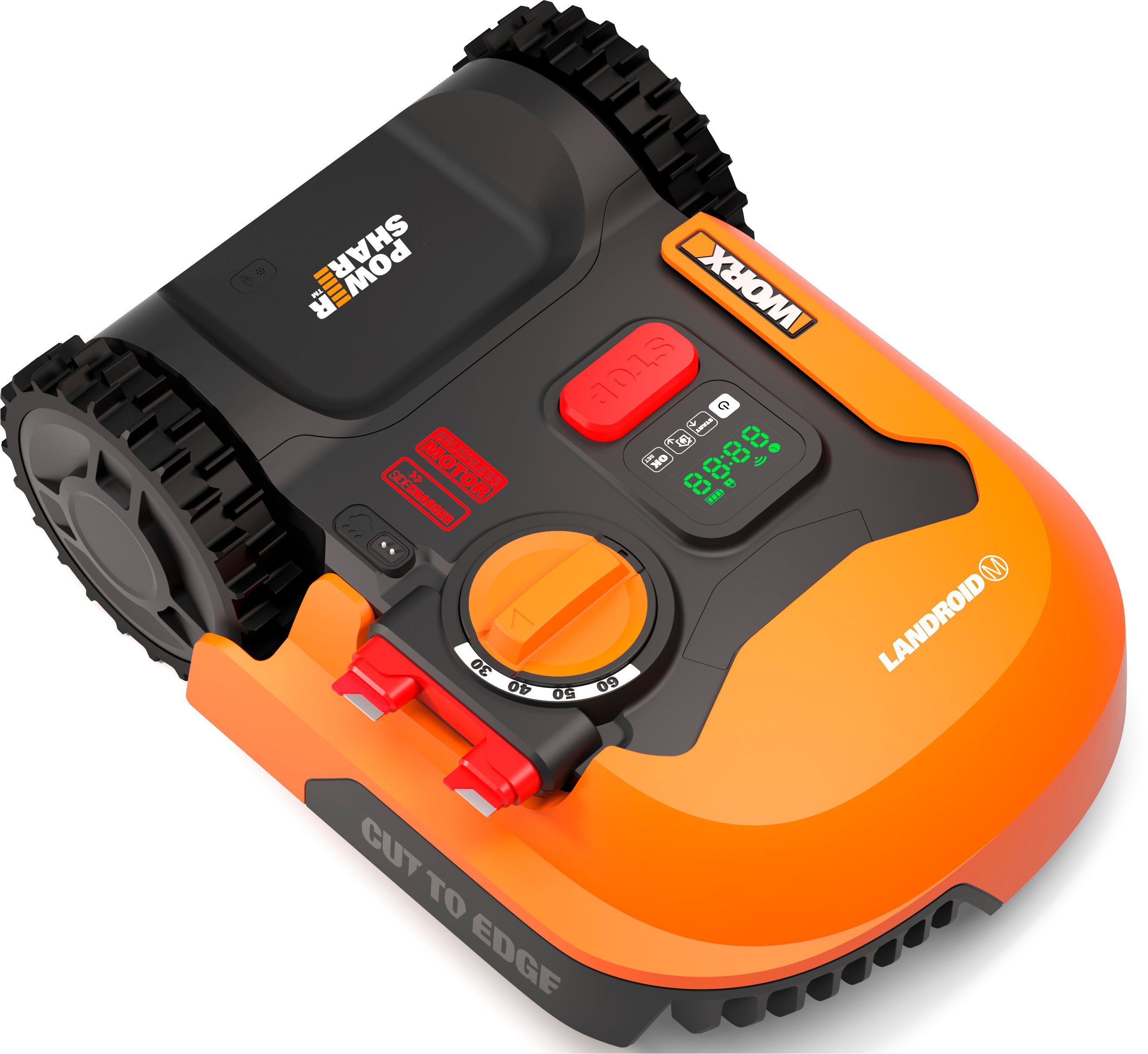 Worx Rasenmähroboter Landroid S250, bis 250 m² Rasenfläche, inkl. Akku und Ladestation