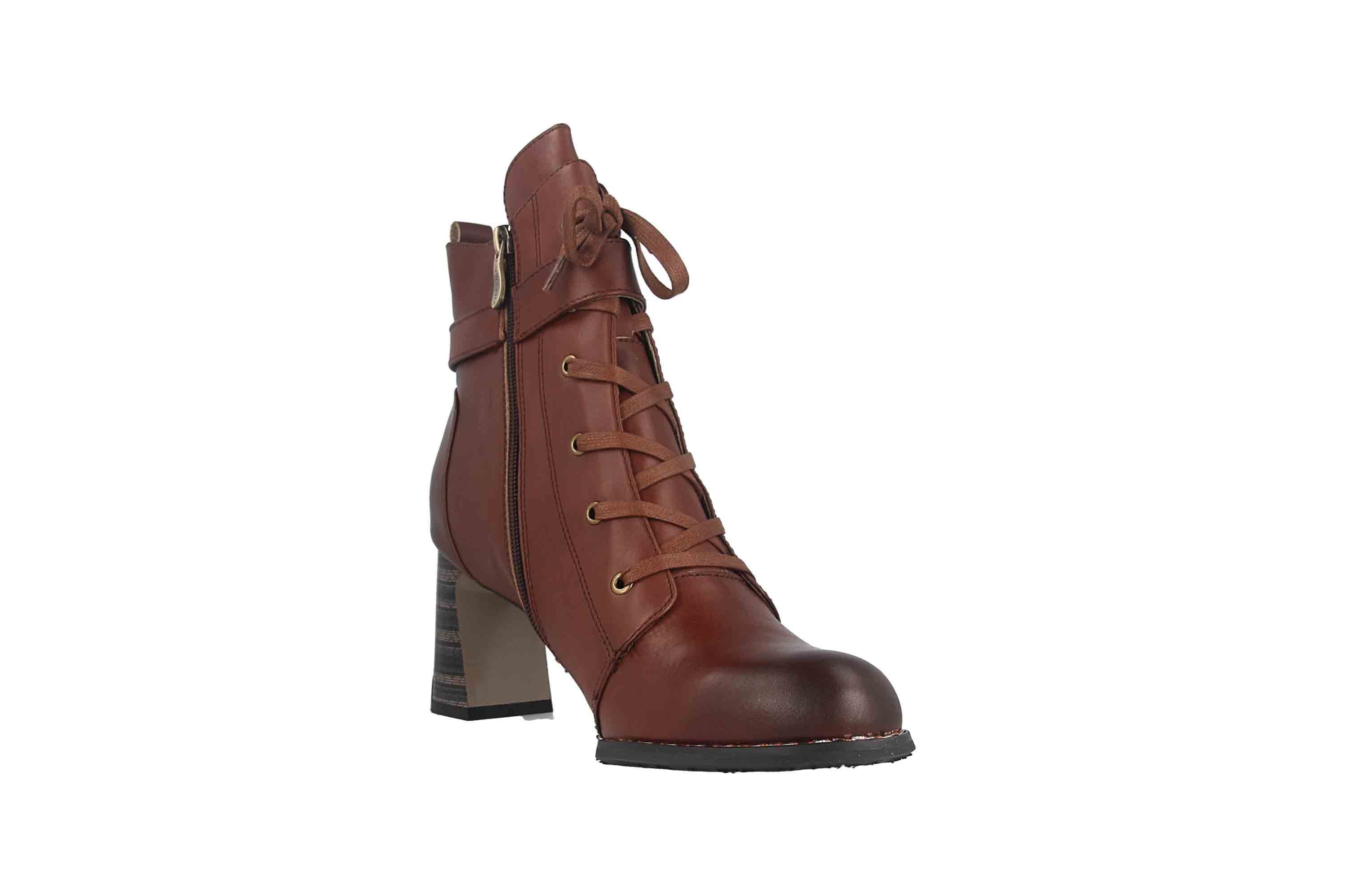 LAURA VITA MAELEO 03A Marron Schnürboots