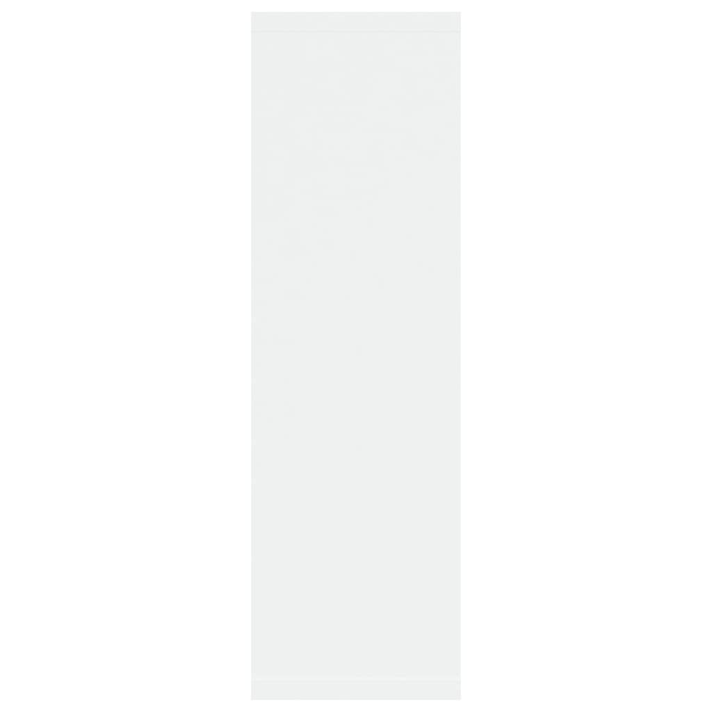 Holzwerkstoff Wandregal Weiß furnicato cm 85x16x52,5
