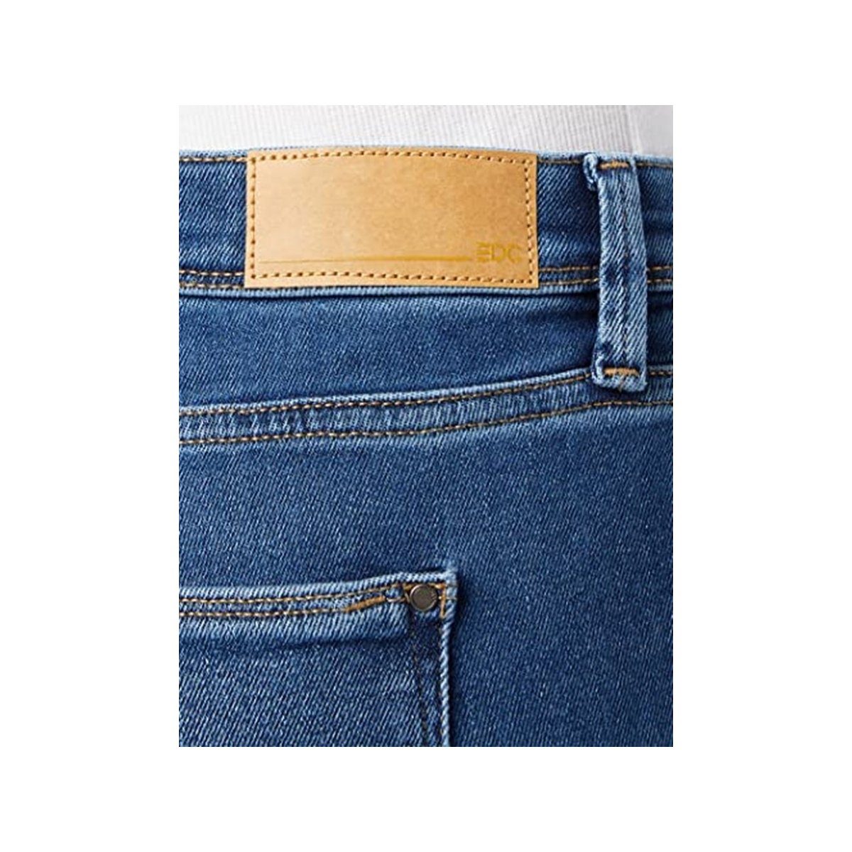 Esprit 5-Pocket-Jeans Esprit dunkel-blau (1-tlg) edc by