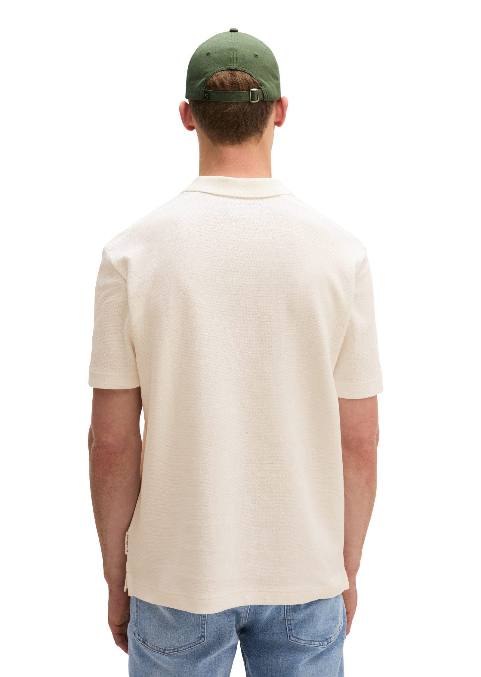 Marc O'Polo Poloshirt aus reiner Bio-Baumwolle