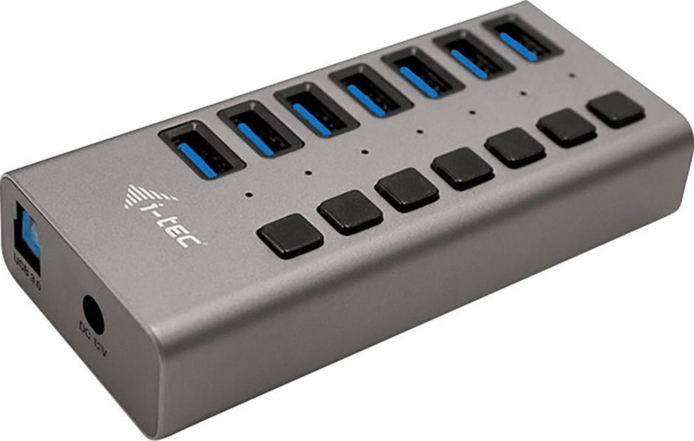 USB-Verteiler USB 3.0 Charging HUB 7port + Power Adapter 36 W