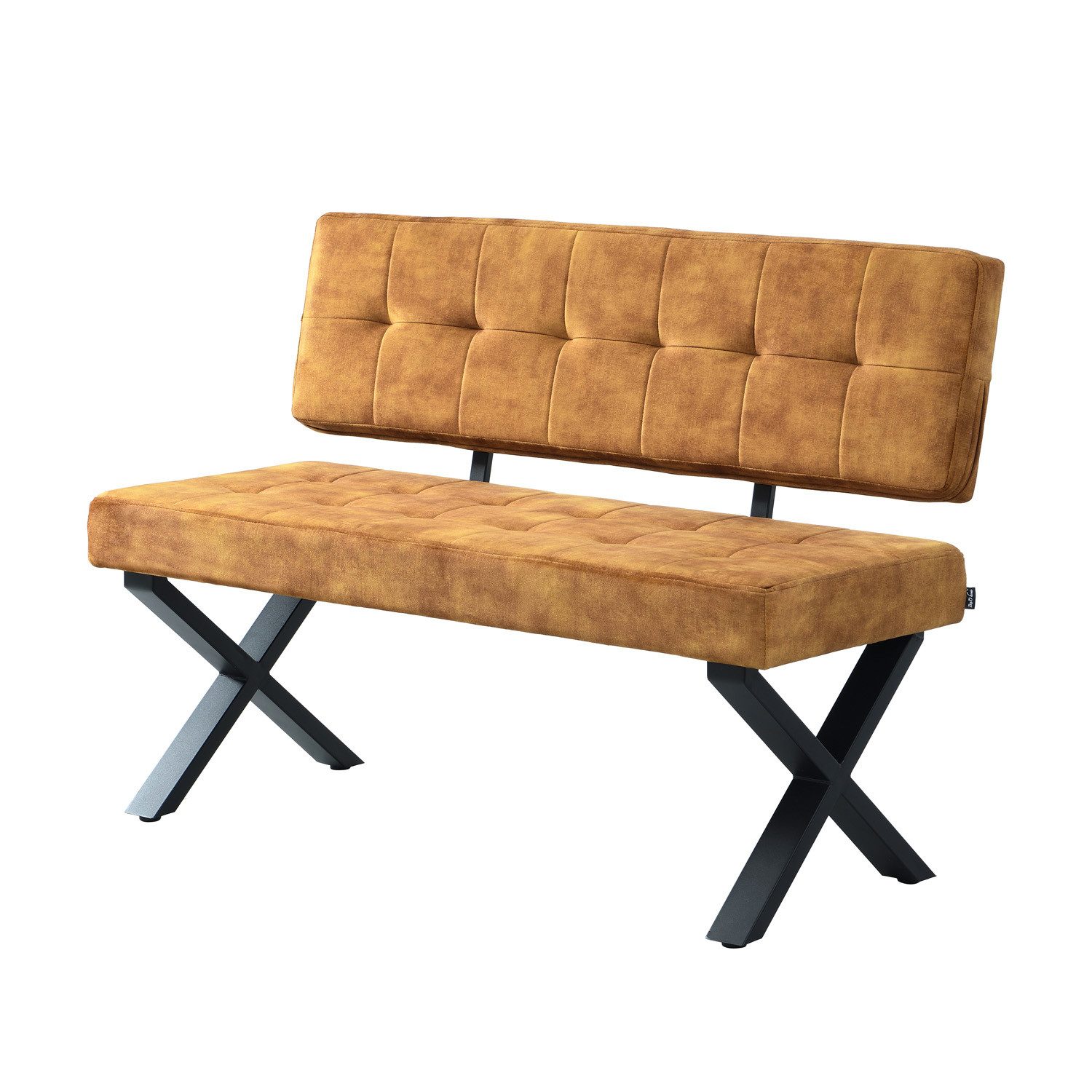 B&D home Essbank KAREN, Sitzbank Esszimmer Polsterbank, Schuhbank, Eckbank kombinierbar (1-St), mit/ohne Rückenlehne, in 100/120/140/160 …