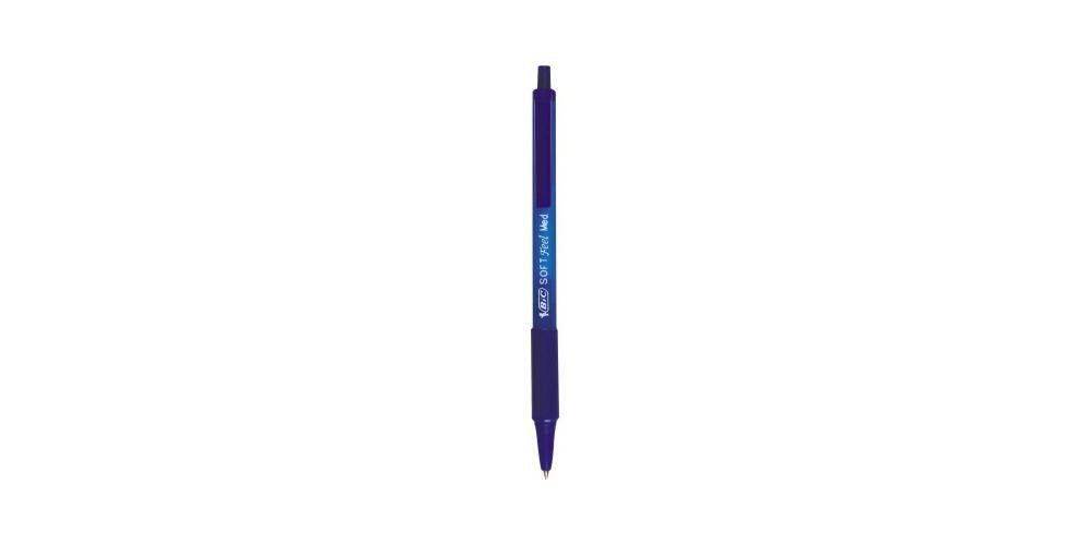 BIC Kugelschreiber ® Kugelschreiber SOFT® Feel 0,4mm blau dokumentenecht Farbe des Schaftes: blau