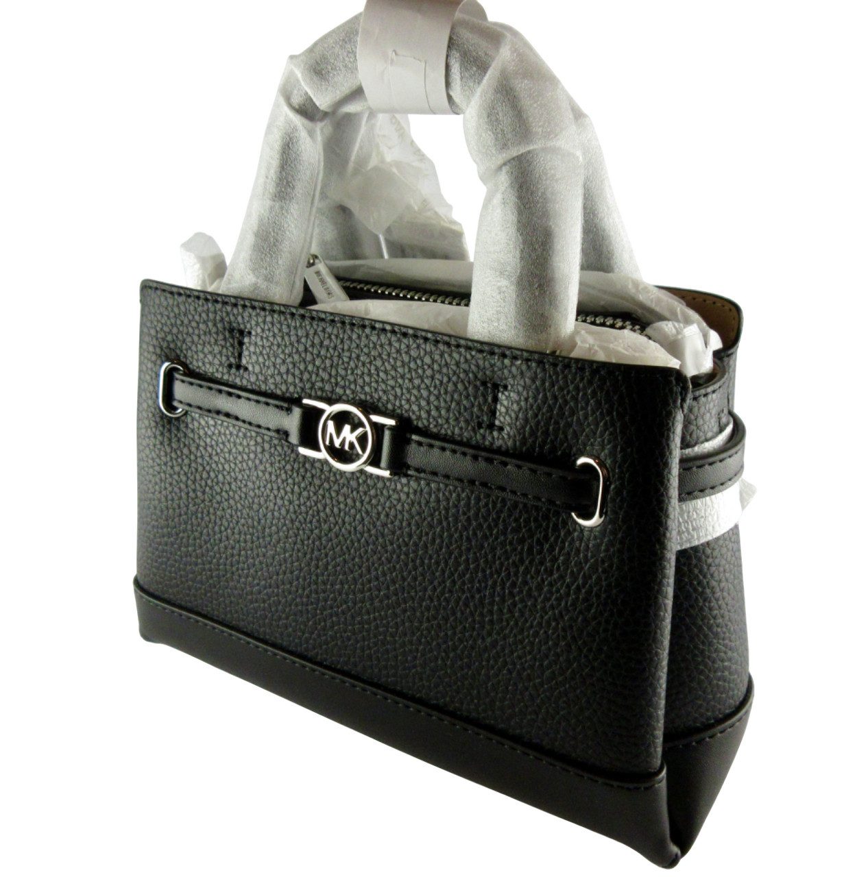 MICHAEL KORS Handtasche Michael Kors Schultetasche Reed XS mini Satchel black 35F4S6RC0T