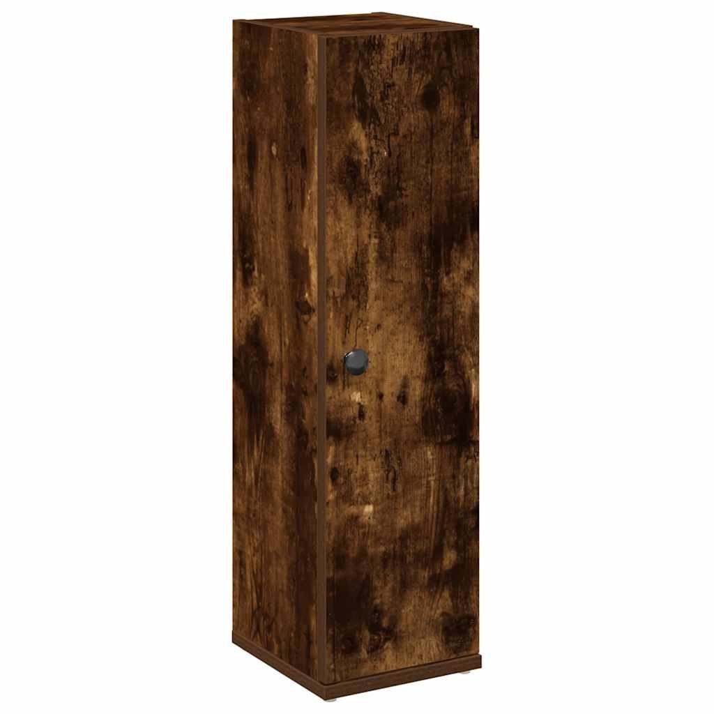 vidaXL Badezimmer-Set Badezimmerschrank mit Rollenhalter Räuchereiche günstig online kaufen