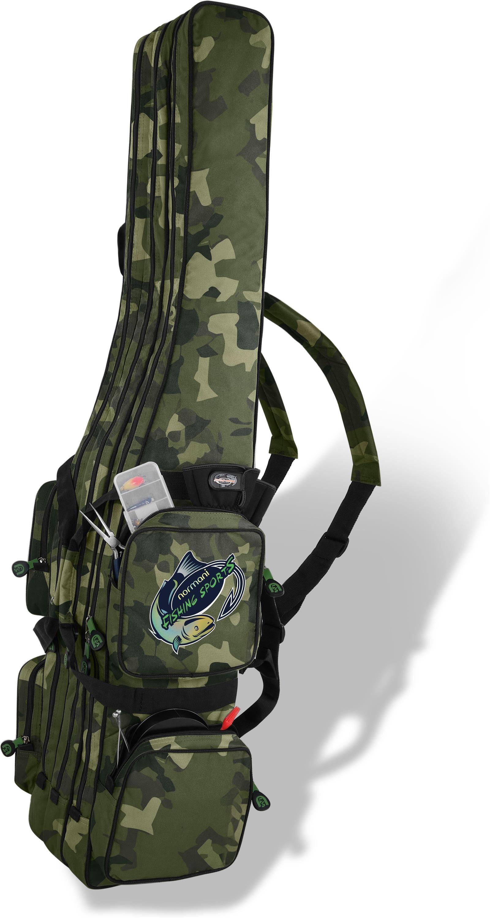 normani Angelrutentasche, Rutenfutteral Angelrutenrucksack Angelrutentasche günstig online kaufen