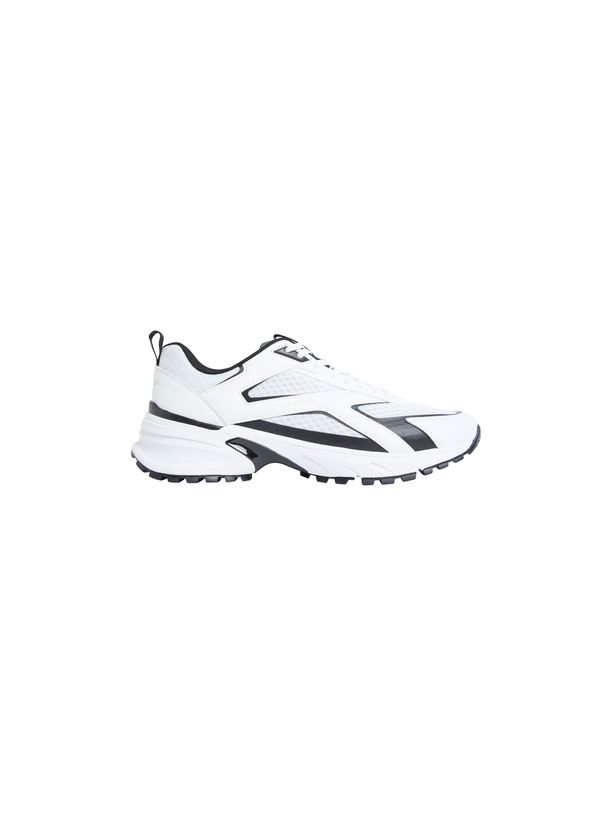 Calvin Klein HIKE RUNNER LACEUP STRIP M-LT Sneaker Ugly-Schnürer, Halbschuh, Freizeitsneaker mit Profilsohle