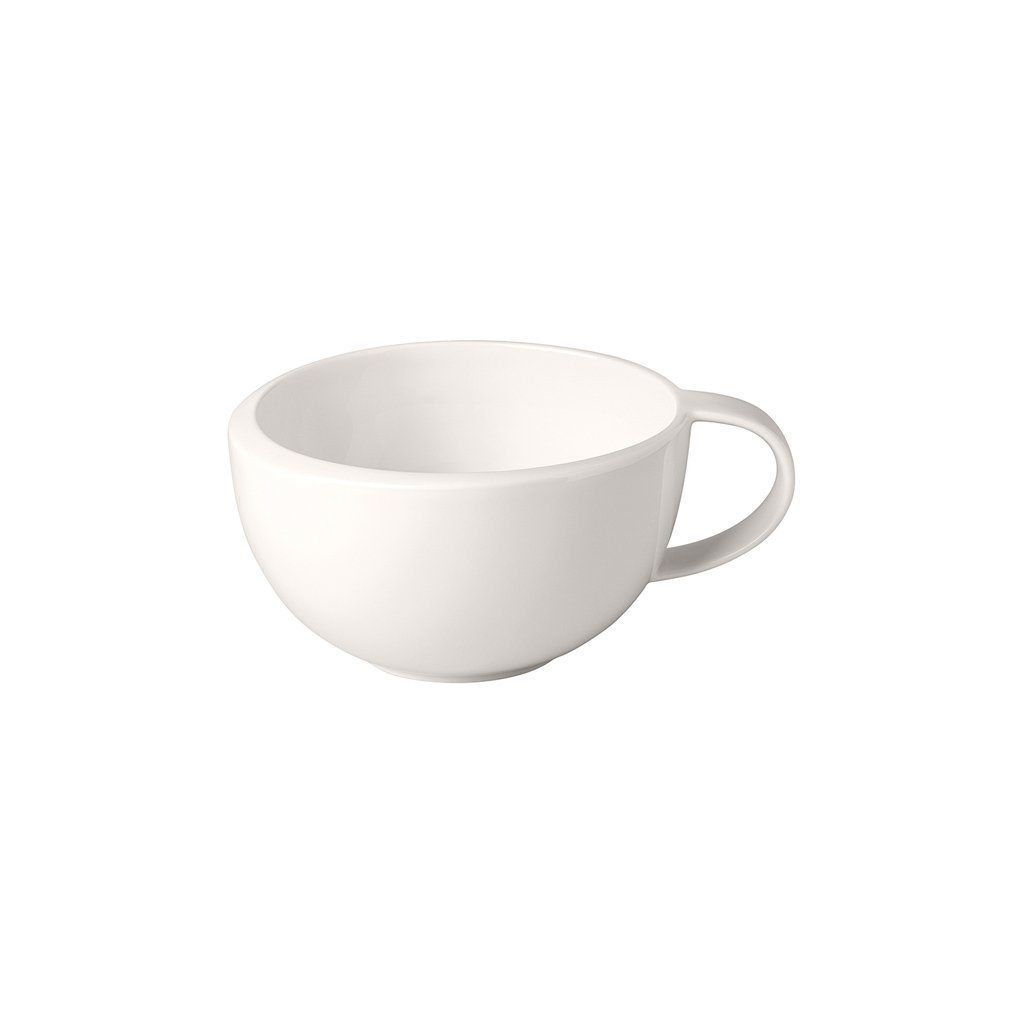 Villeroy & Boch Tasse NewMoon Kaffeetasse, 180 ml, weiß, Porzellan