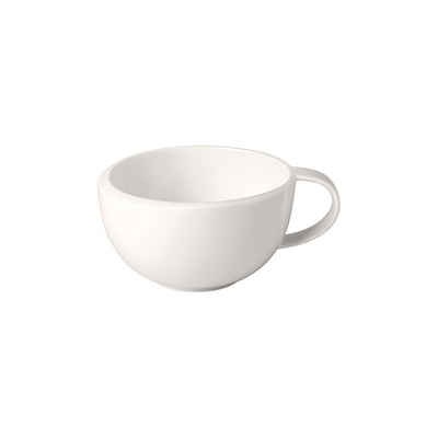 Villeroy & Boch Tasse NewMoon Kaffeetasse, 190 ml, weiß, Porzellan