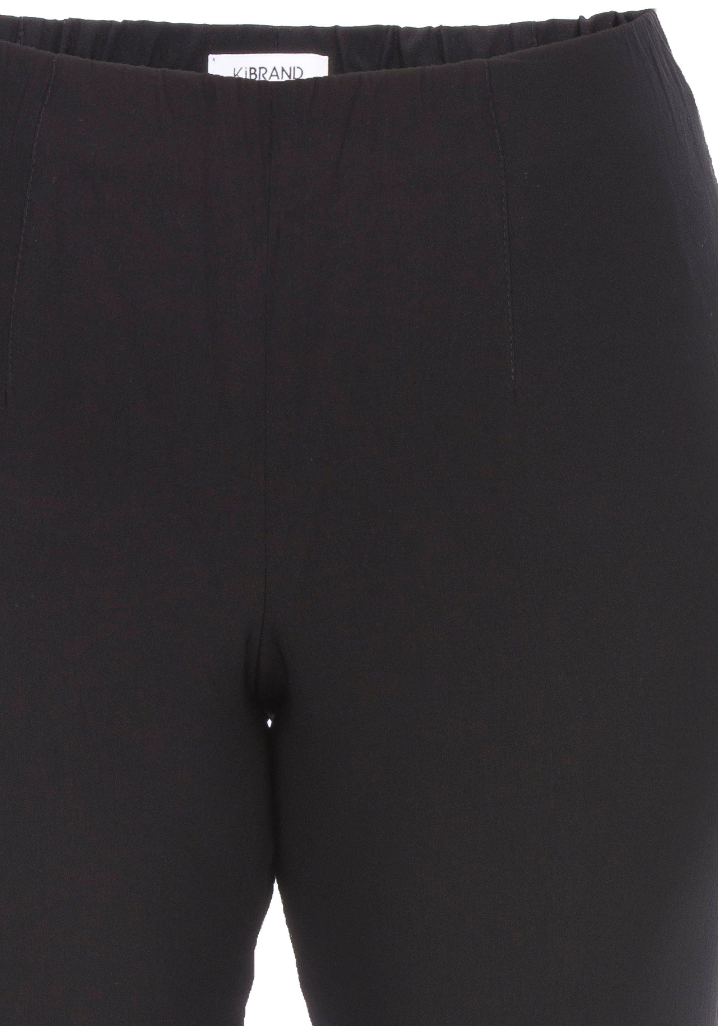 SUSIE KjBRAND black Schlupfhose mit Bengaline Schlupfbund