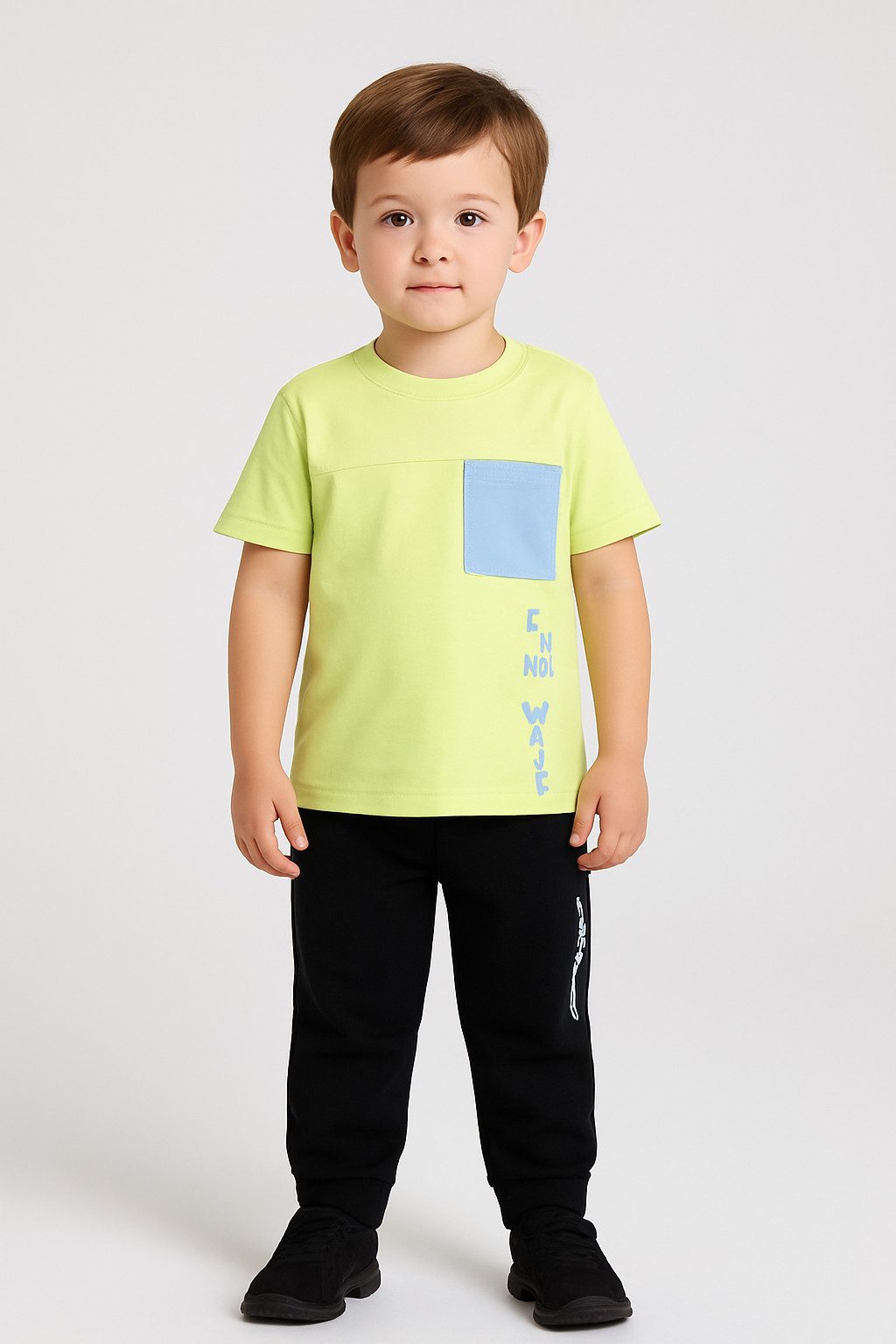 Panco T-Shirt Baby-T-Shirt mit Tasche