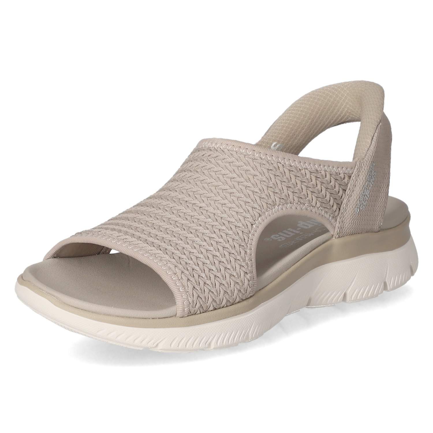 Skechers Skechers 119519 TPE Damen Textil taupe Sandalette günstig online kaufen