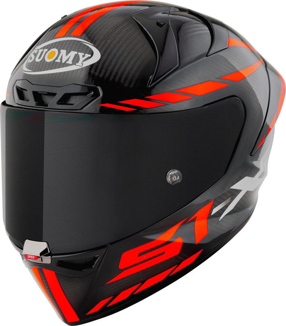 Suomy Motorradhelm S1-XR GP Carbon Hypersonic E06 Helm, Notfallsystem-Polsterung (EQRS)