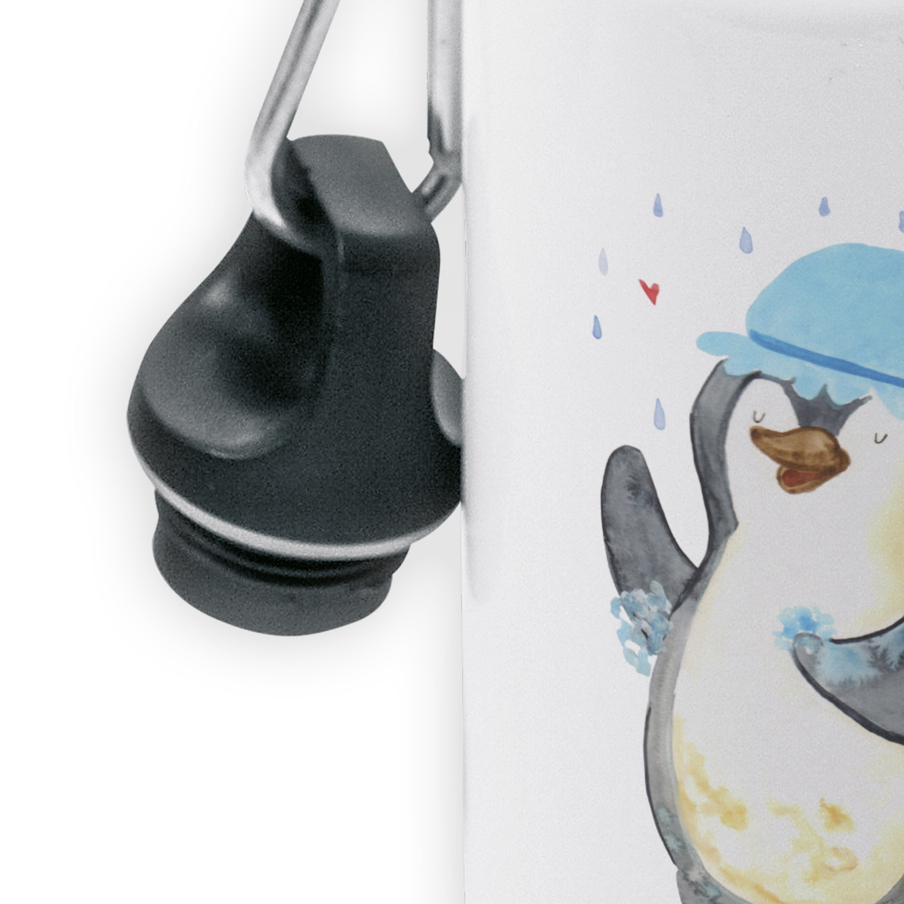 Neuanfang, duscht Trinkflasche Panda Pinguin Mrs. Grundschule - Mr. - & Weiß Motivation, Geschenk,