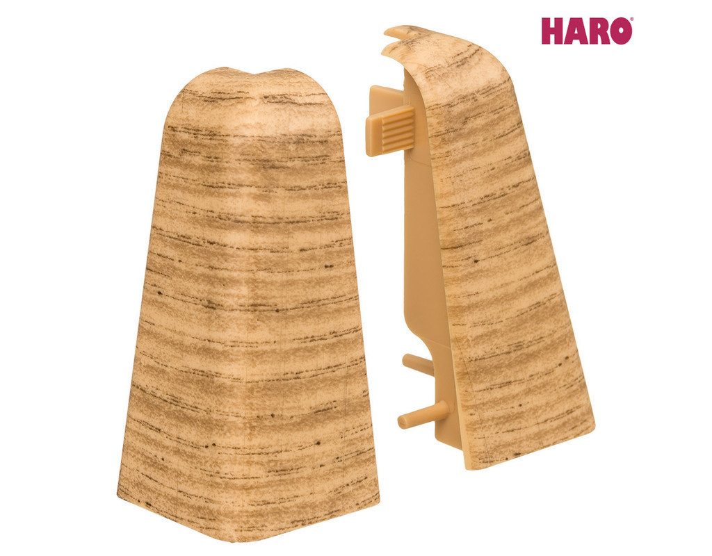 HARO Sockelleiste HARO Sockelleisten-Endkappe Eiche, 1-St.