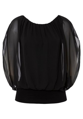 Melrose Chiffonbluse in Oversize-Form - NEUE K...