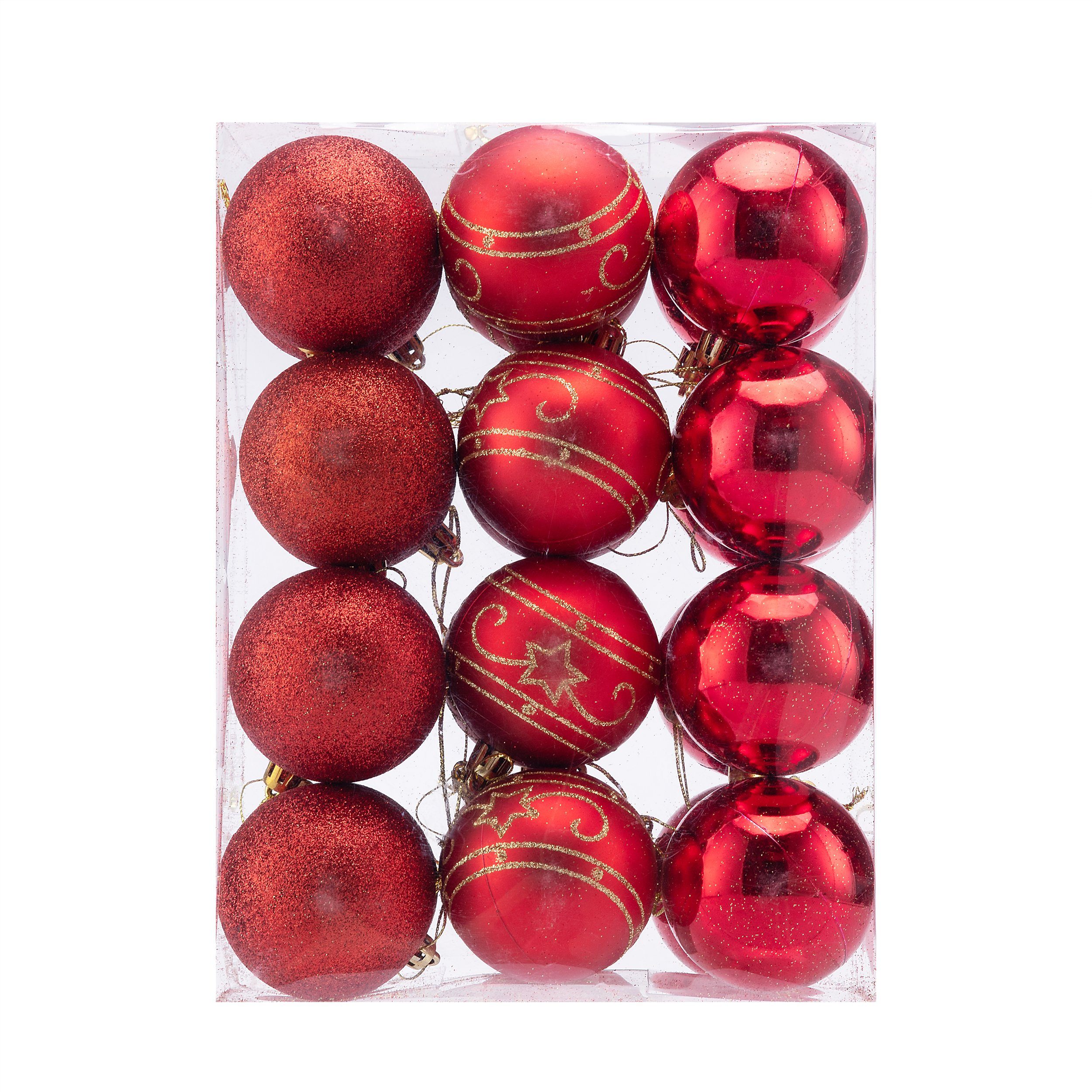 Rote matte Christbaumkugeln online kaufen OTTO
