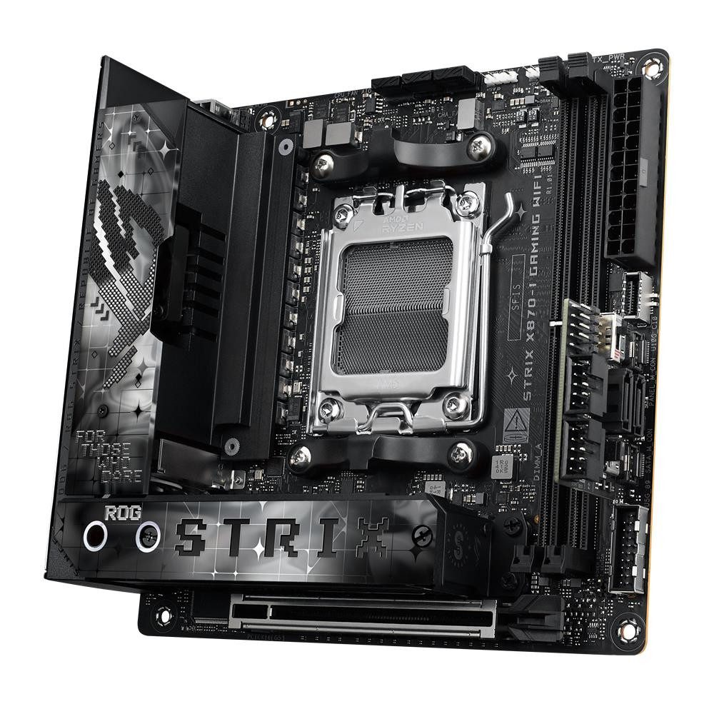 Asus ROG STRIX X870-F GAMING WIFI Mainboard, Mini-ITX DDR5 PCIe 5.0 WiFi 7 AM5 – Bild 3 von 5