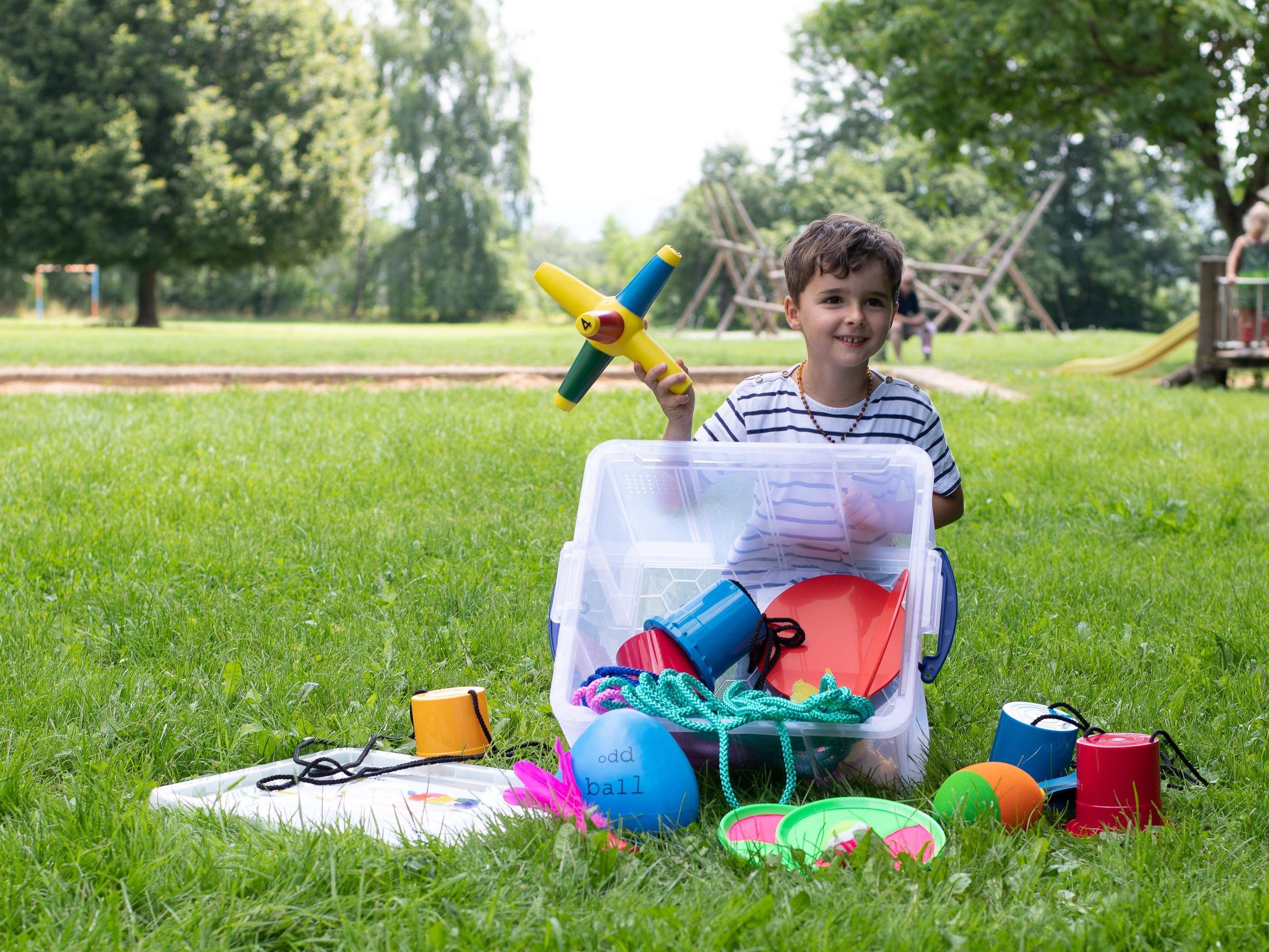 Betzold Outdoor-Spielzeug Pausenkiste, Kunststoff