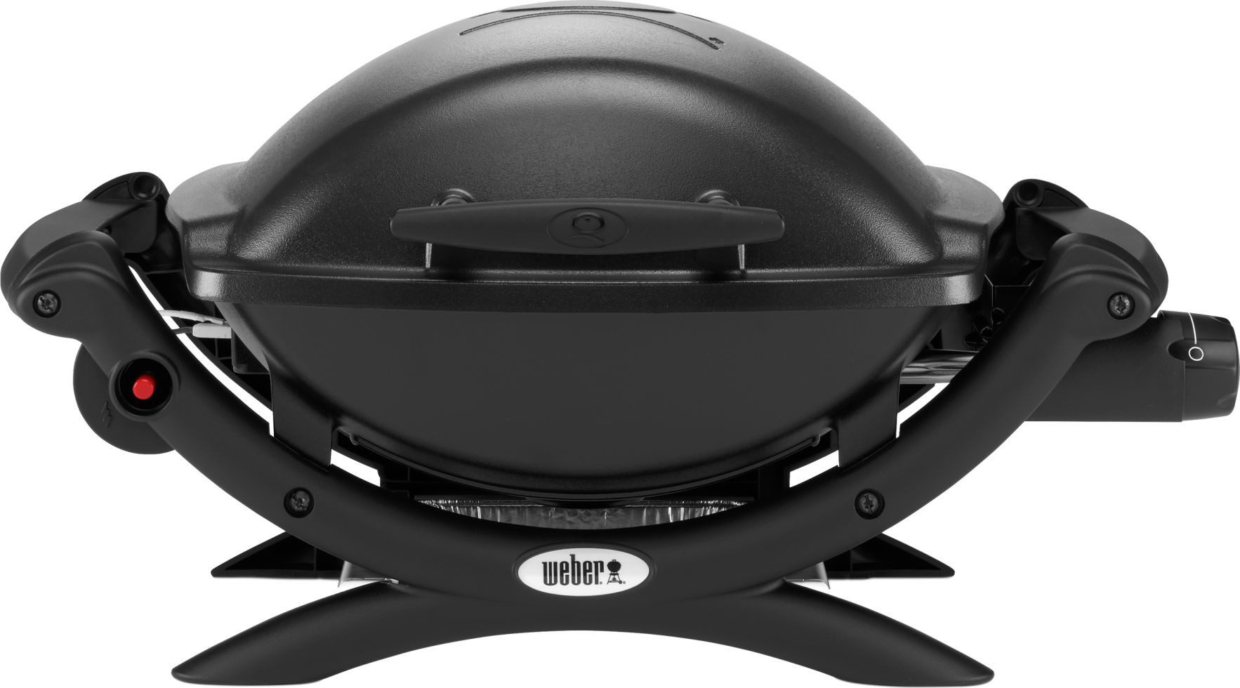 Weber Gasgrill Q1000, Gusseisen, Zündung per Knopfdruck, Großer Grillbereich