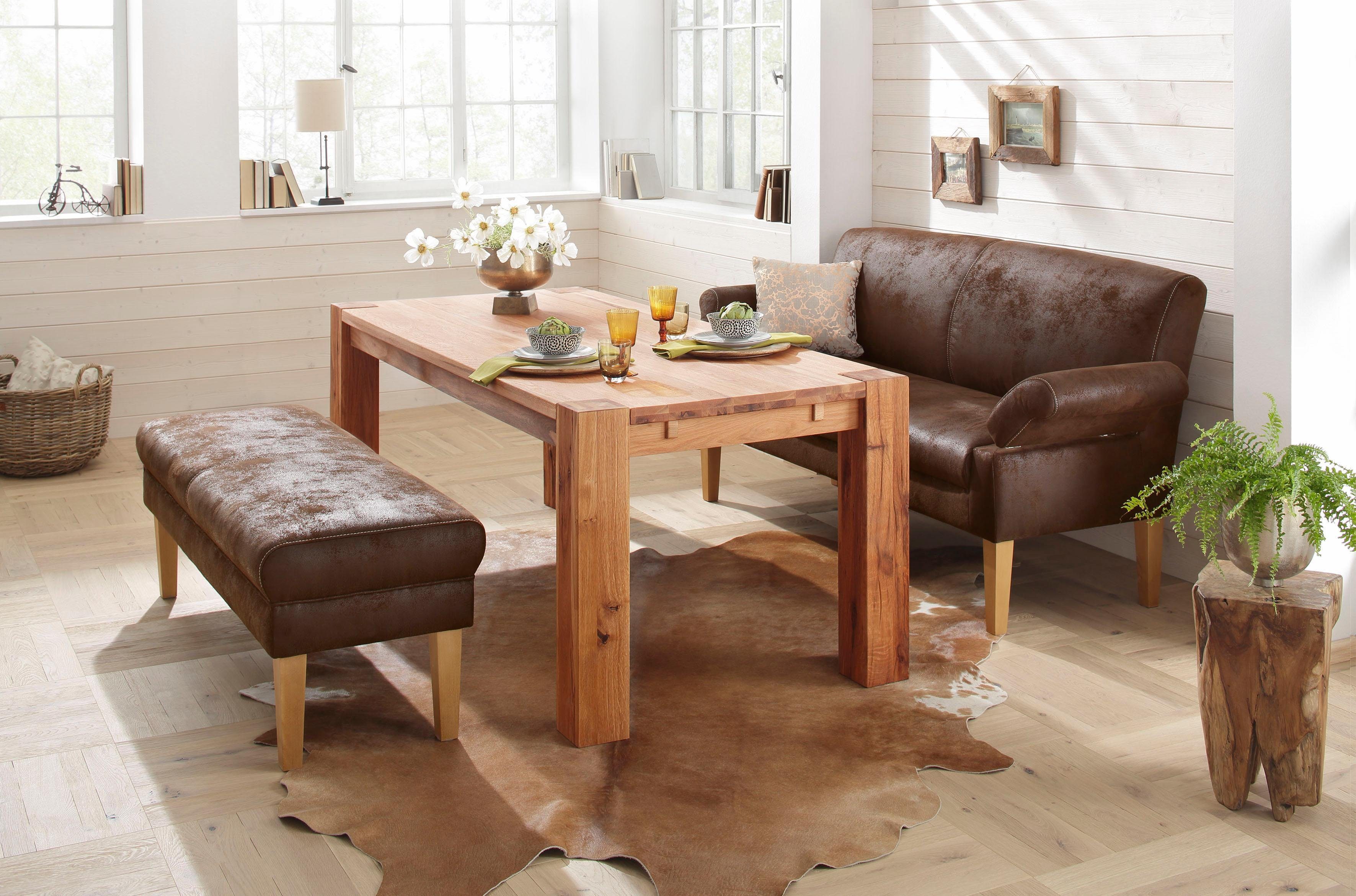 Home affaire Küchensofa Malmö, 3-sitzig für Speisetische, Küchencouch