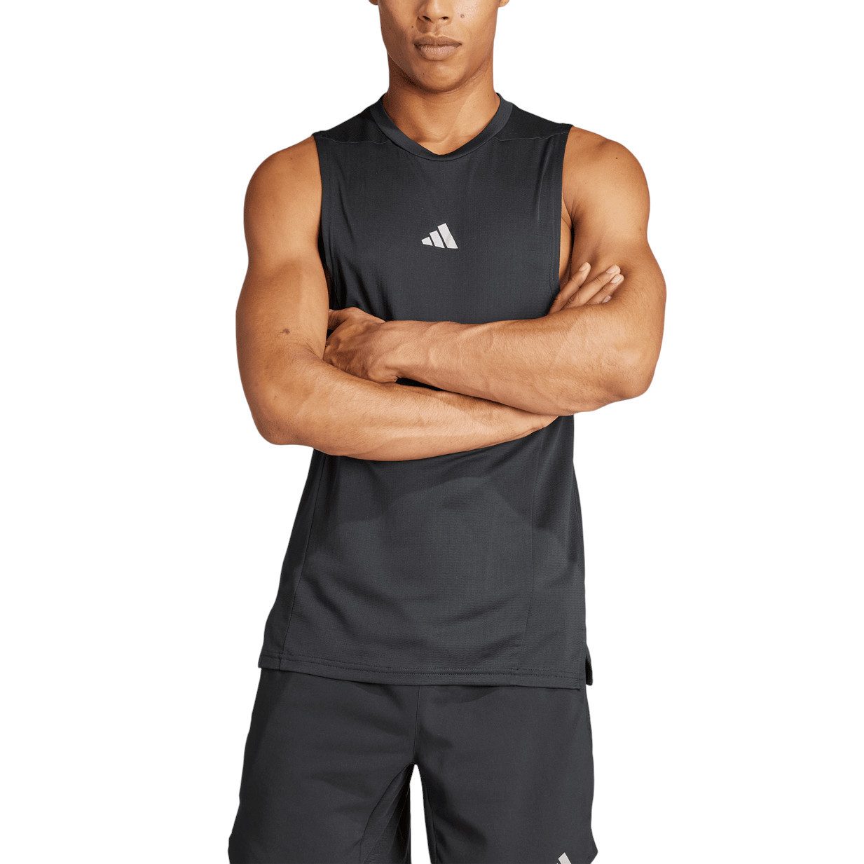 adidas Performance Tanktop Tank-Top Designed for Training Workout HEAT.RDY (atmungsaktiv) schwarz