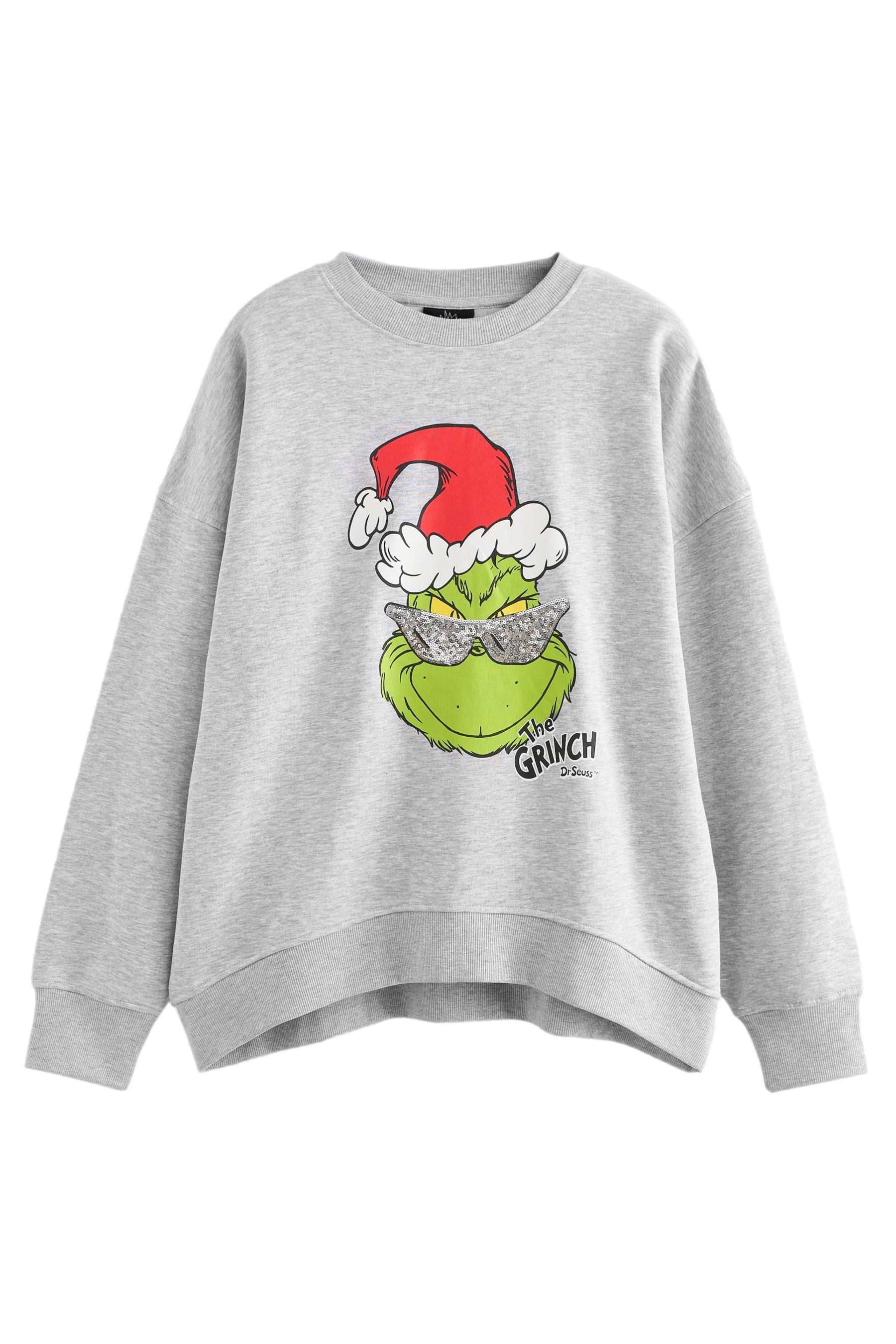 Next Sweatshirt Cool Christmas Grinch Sweatshirt günstig online kaufen