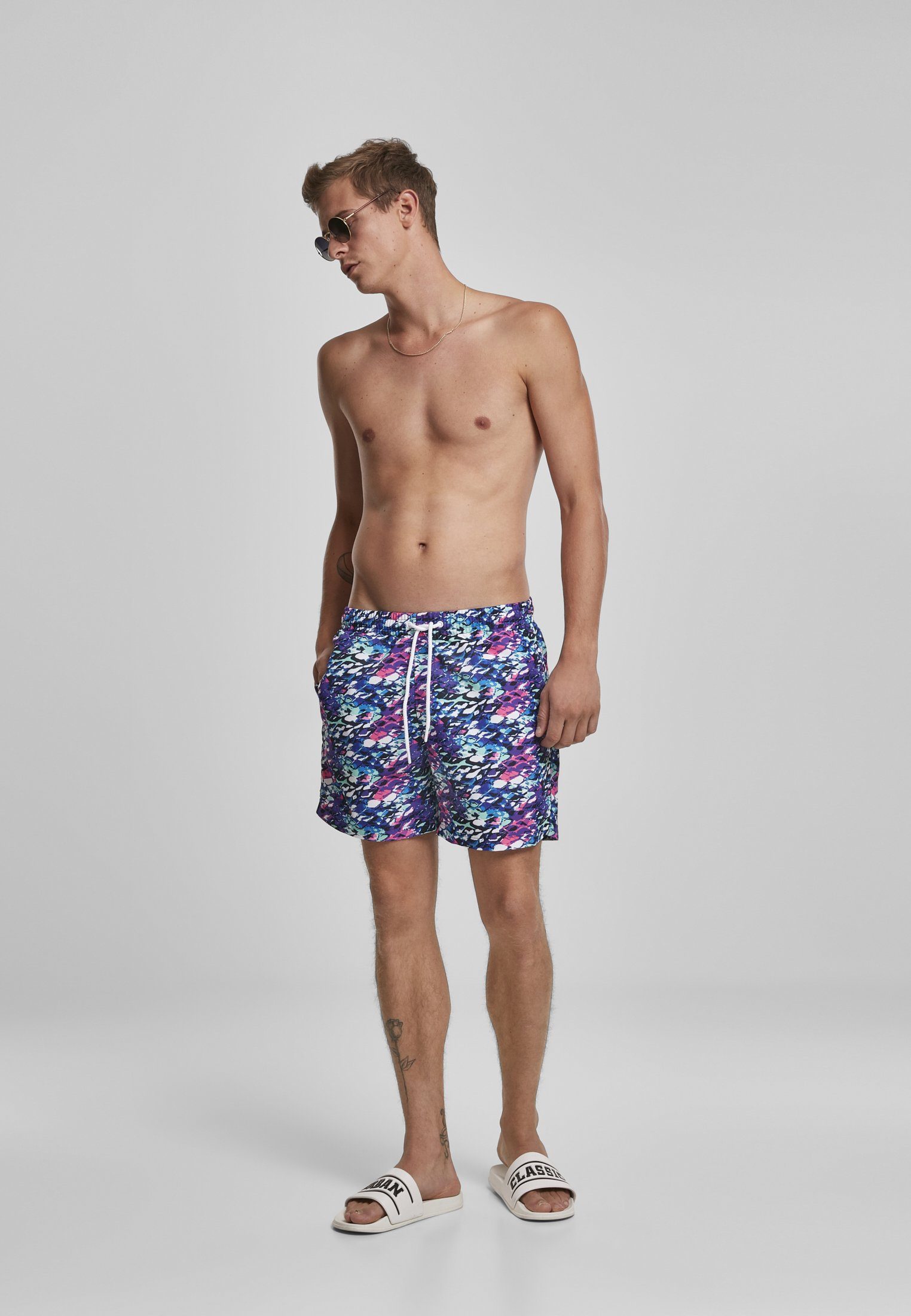 URBAN Swim Multicolor CLASSICS Shorts Badeshorts Herren