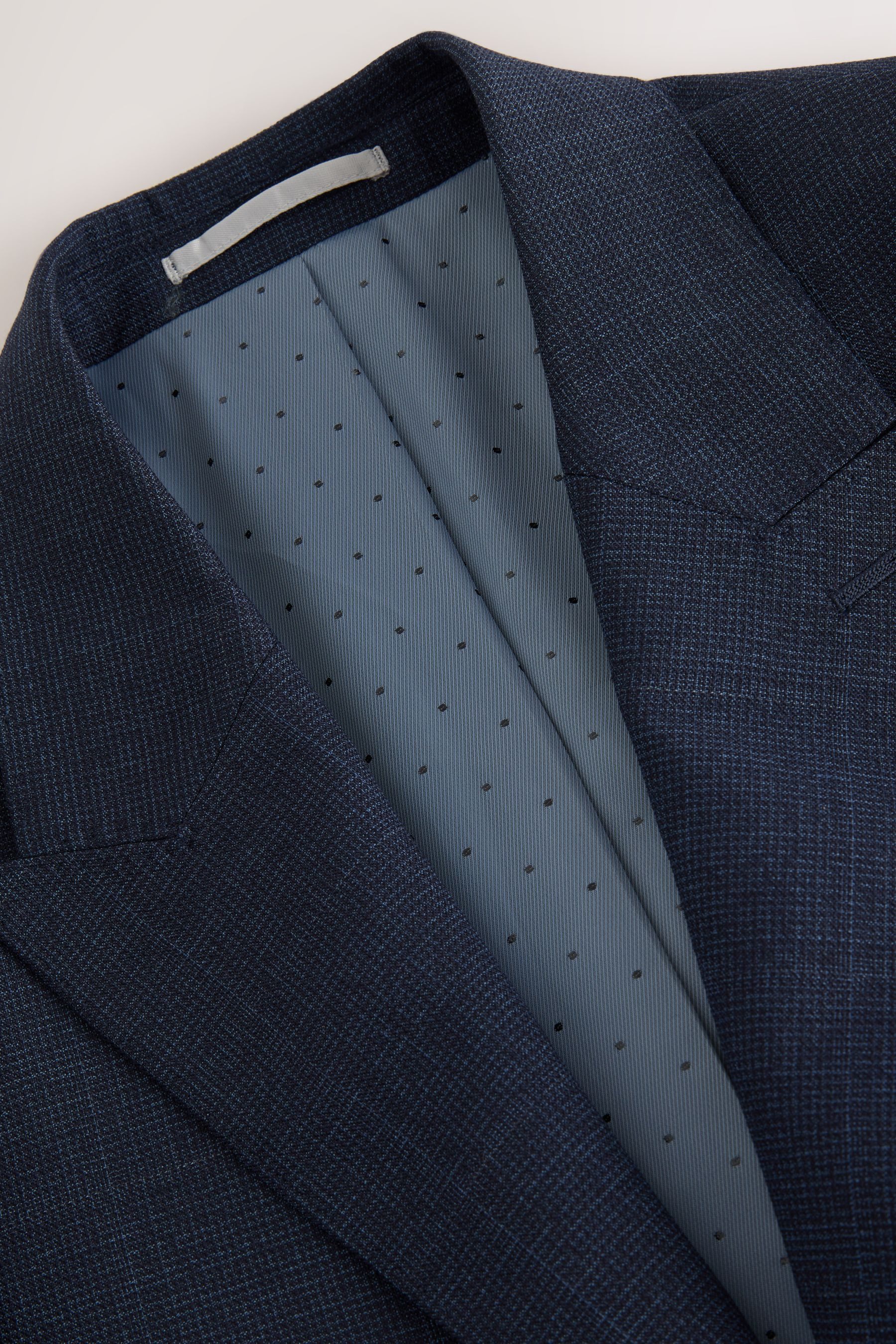 Next Sakko Slim Fit Signature Anzugsakko mit Karomuster (1-tlg)