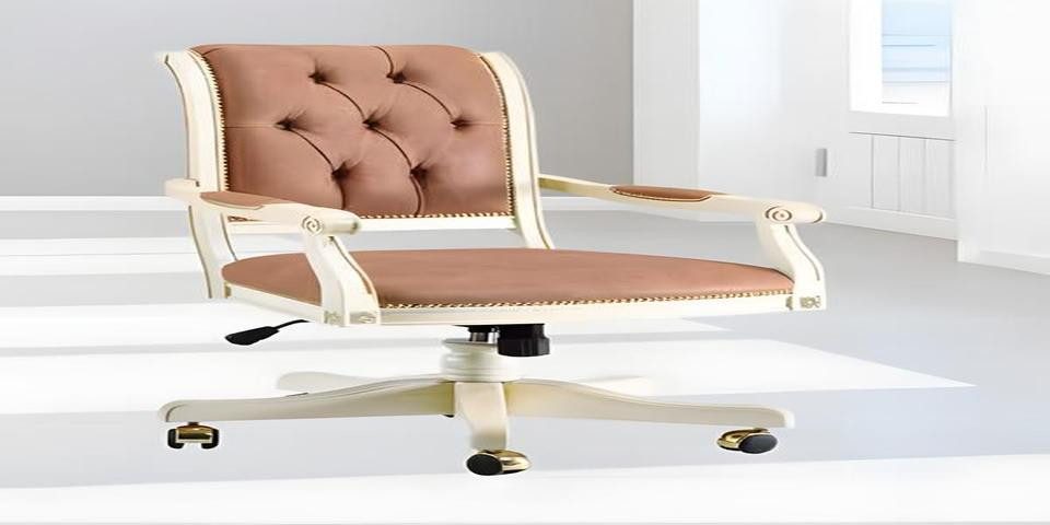 Xlmoebel Bürostuhl Eleganter Drehstuhl mit verstellbarem Sitzkomfort in modernem Design, Hergestellt in Europa