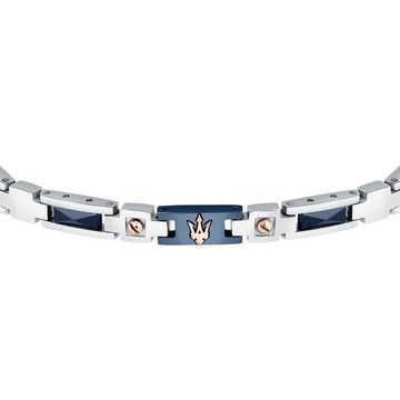 MASERATI Armband Bracelet BLU CERAMIC RG Herren 100% Edelstahl (1-tlg)