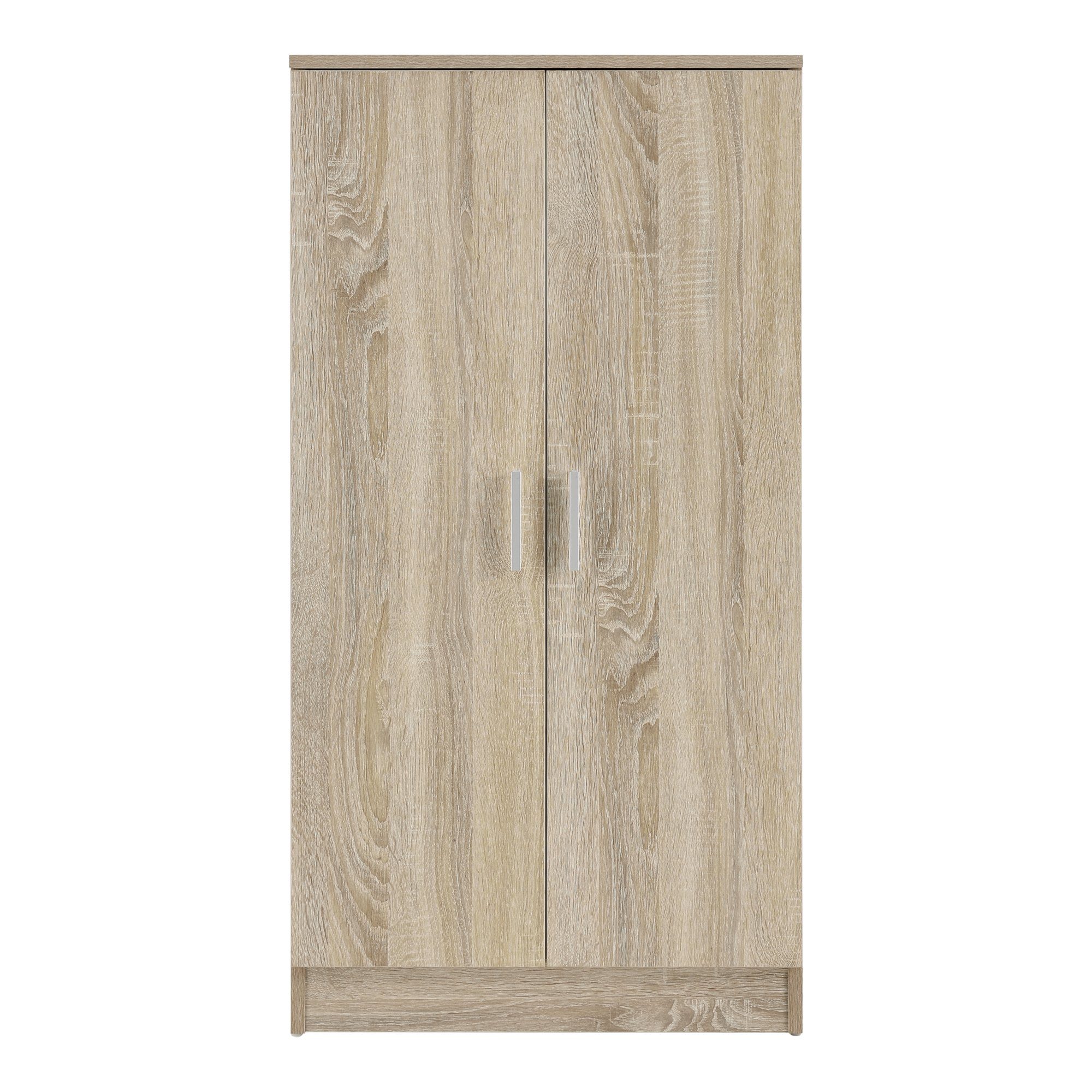 en.casa Schuhschrank »Notribontaa« mit 2 Türen 108x55x35 cm 14 Paar Schuhe Sonoma-Eiche