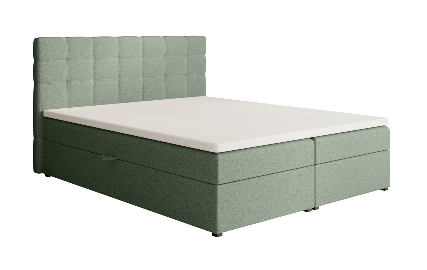 Beautysofa Boxspringbett Kontinentales mit Bettkasten TOPIQ günstig online kaufen