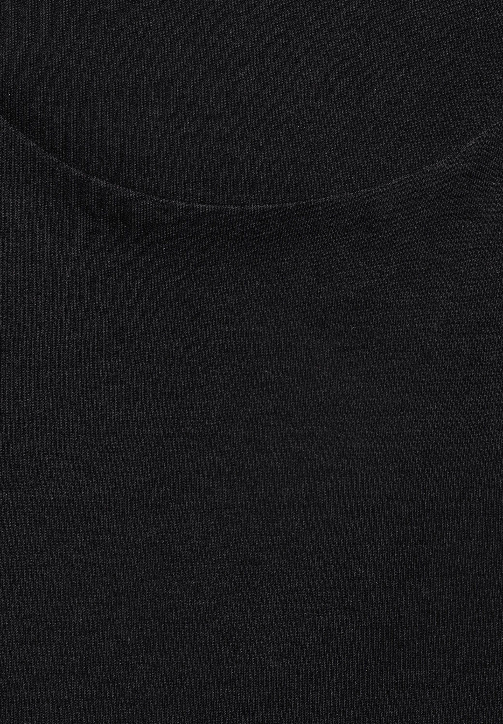 Detail (1-tlg) ONE Black Pania Details, Plain/ohne Weiteres STREET T-Shirt