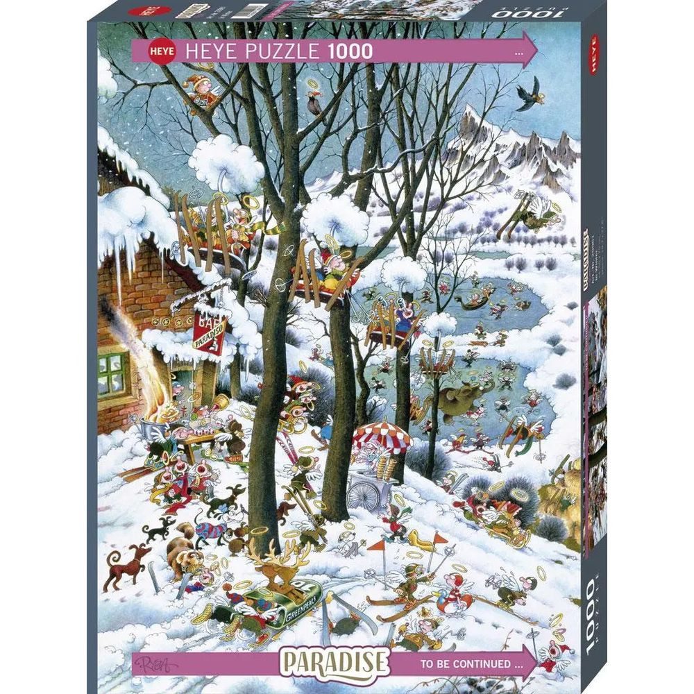 HEYE Puzzle In Winter Puzzle 1000 Teile, 1000 Puzzleteile