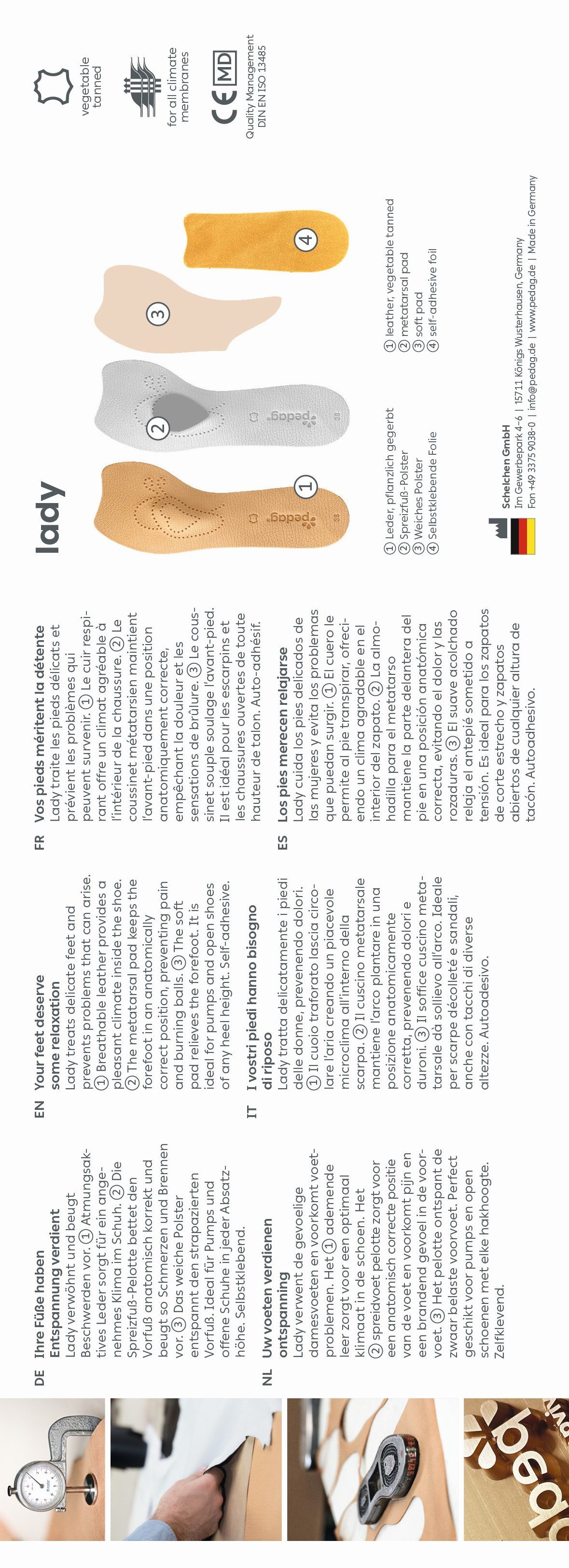 Pedag Spreizfußpolster Lady - Extra weiches Spreizfuß Polster – Bild 3 von 3