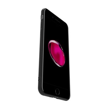 CoolGadget Handyhülle Black Series Handy Hülle für Apple iPhone 7 Plus, iPhone 8 Plus 5,5 Zoll, Edle Silikon Schlicht Schutzhülle für iPhone 7 Plus / 8 Plus Hülle
