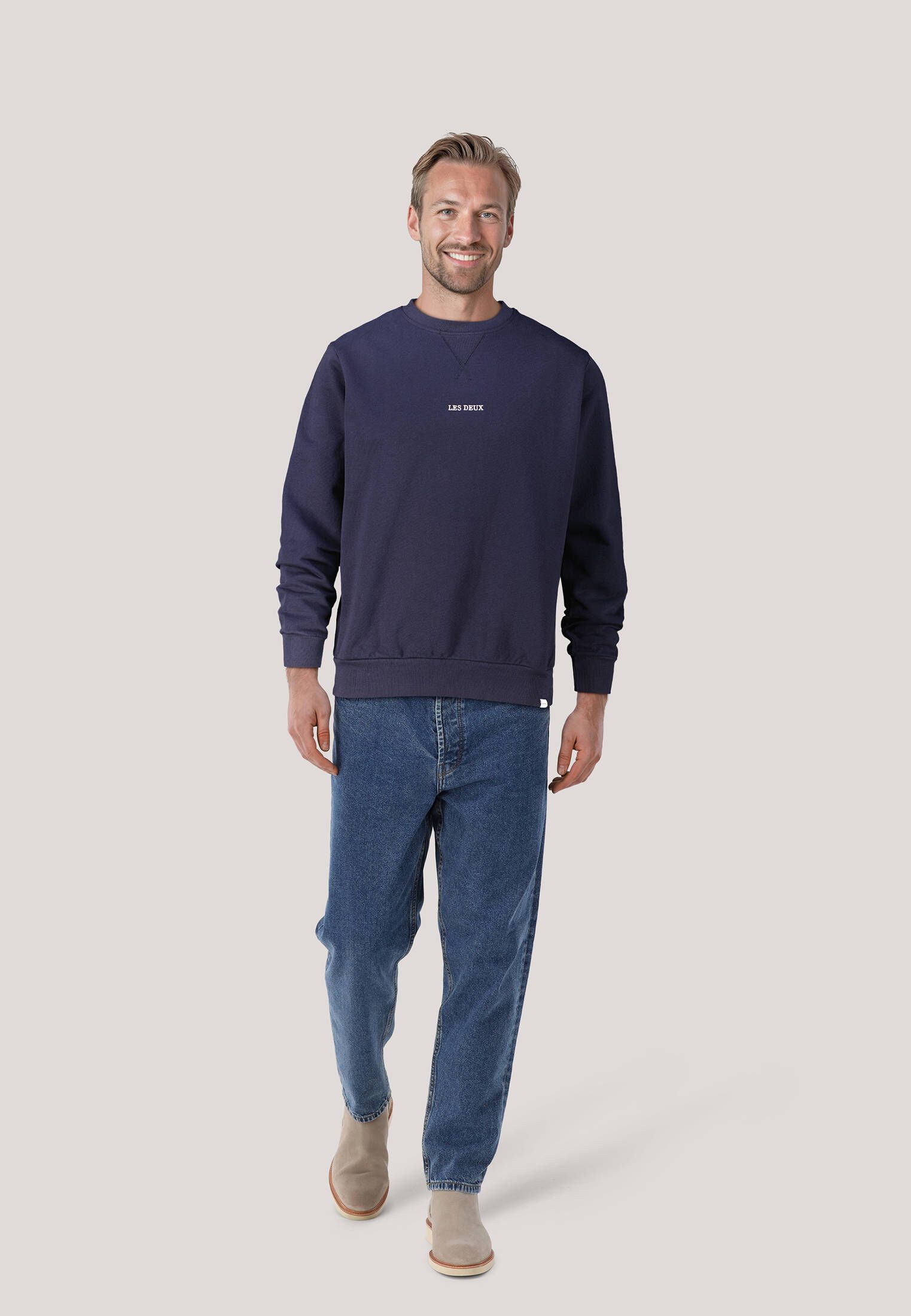 Les Deux Sweatshirt Herren Sweatshirt DEXTER günstig online kaufen