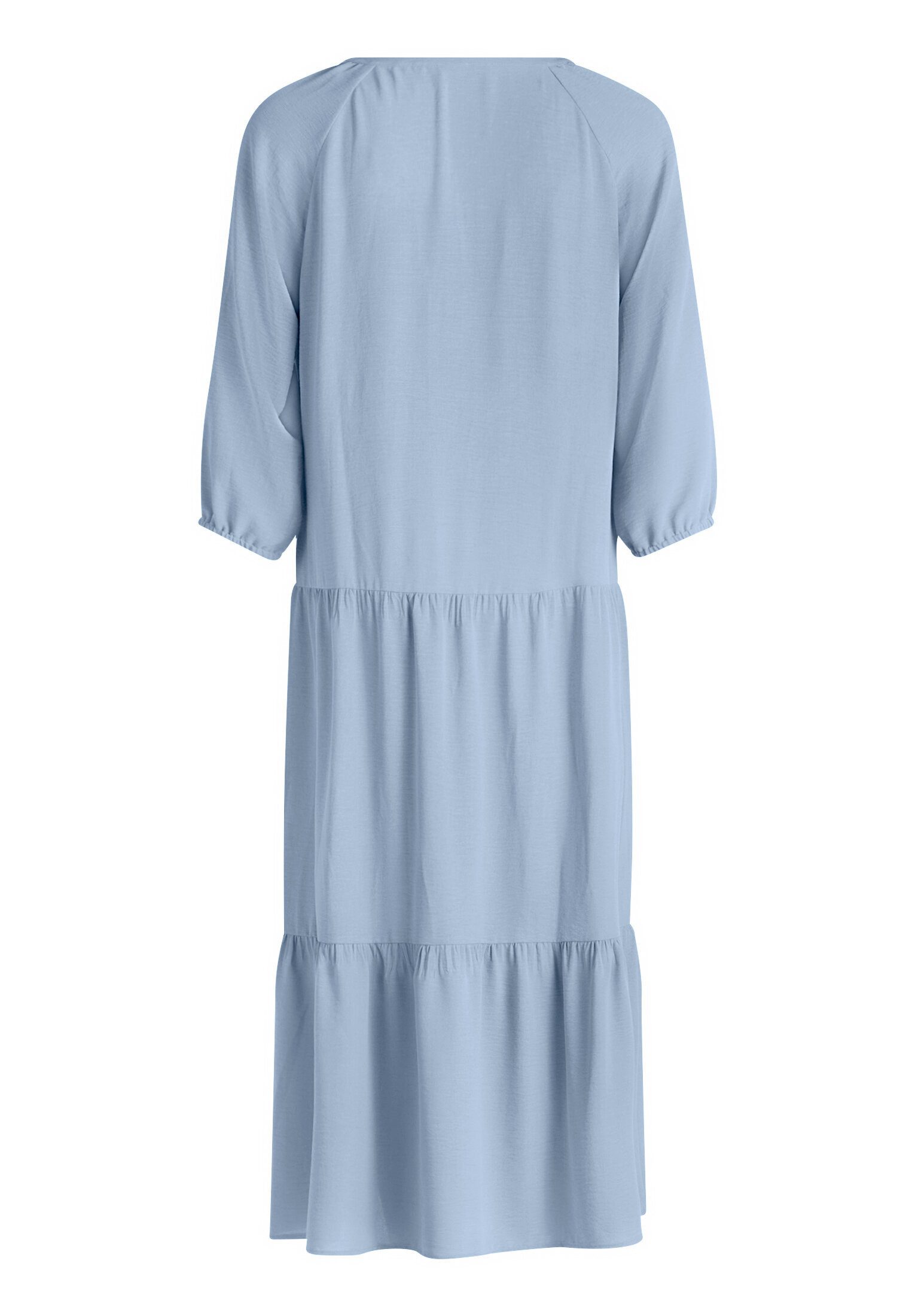 Cartoon Midikleid Damen mit 3/4 Arm