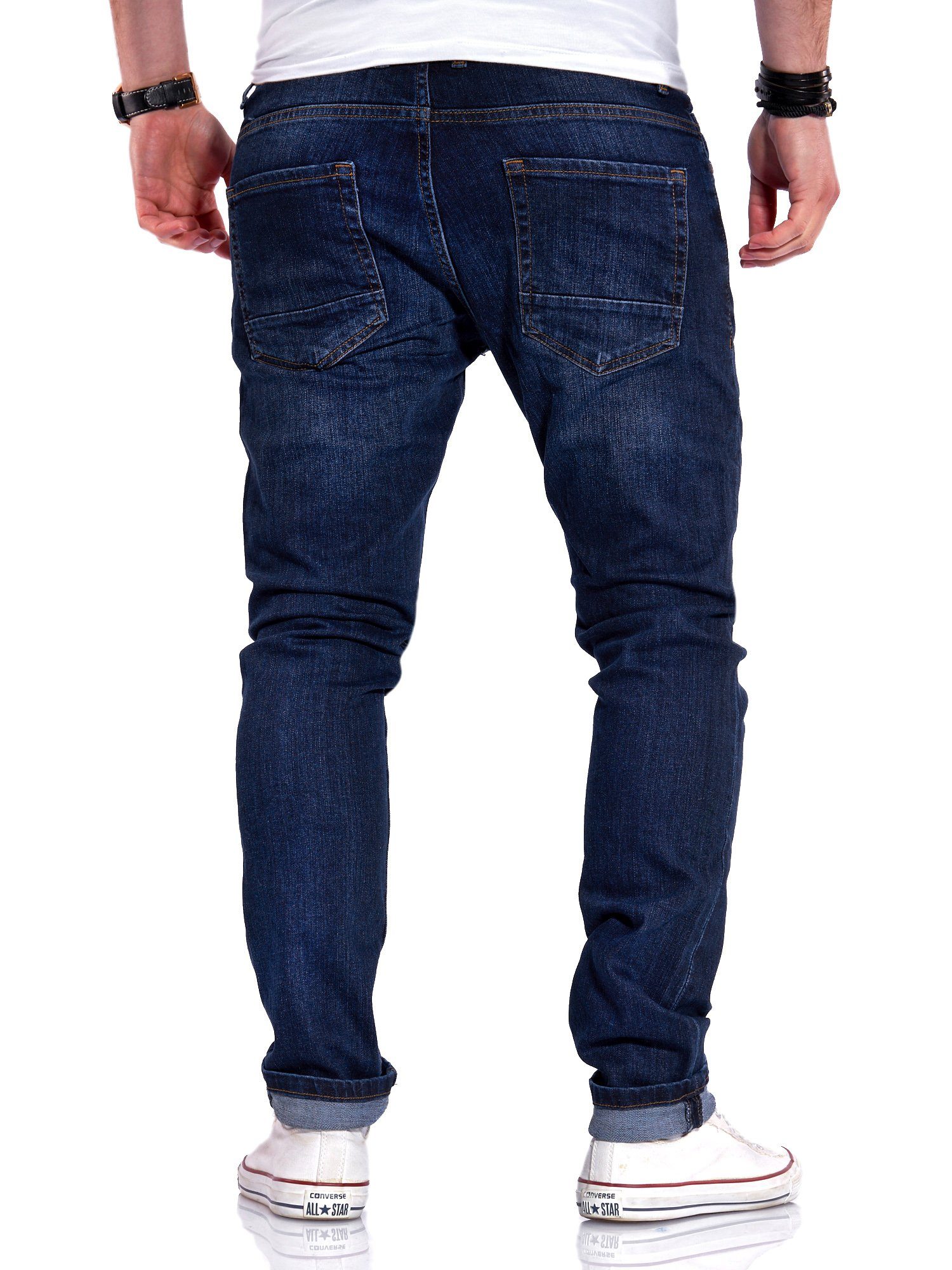 Rello & Reese Slim-fit-Jeans mit schmalem Bein günstig online kaufen