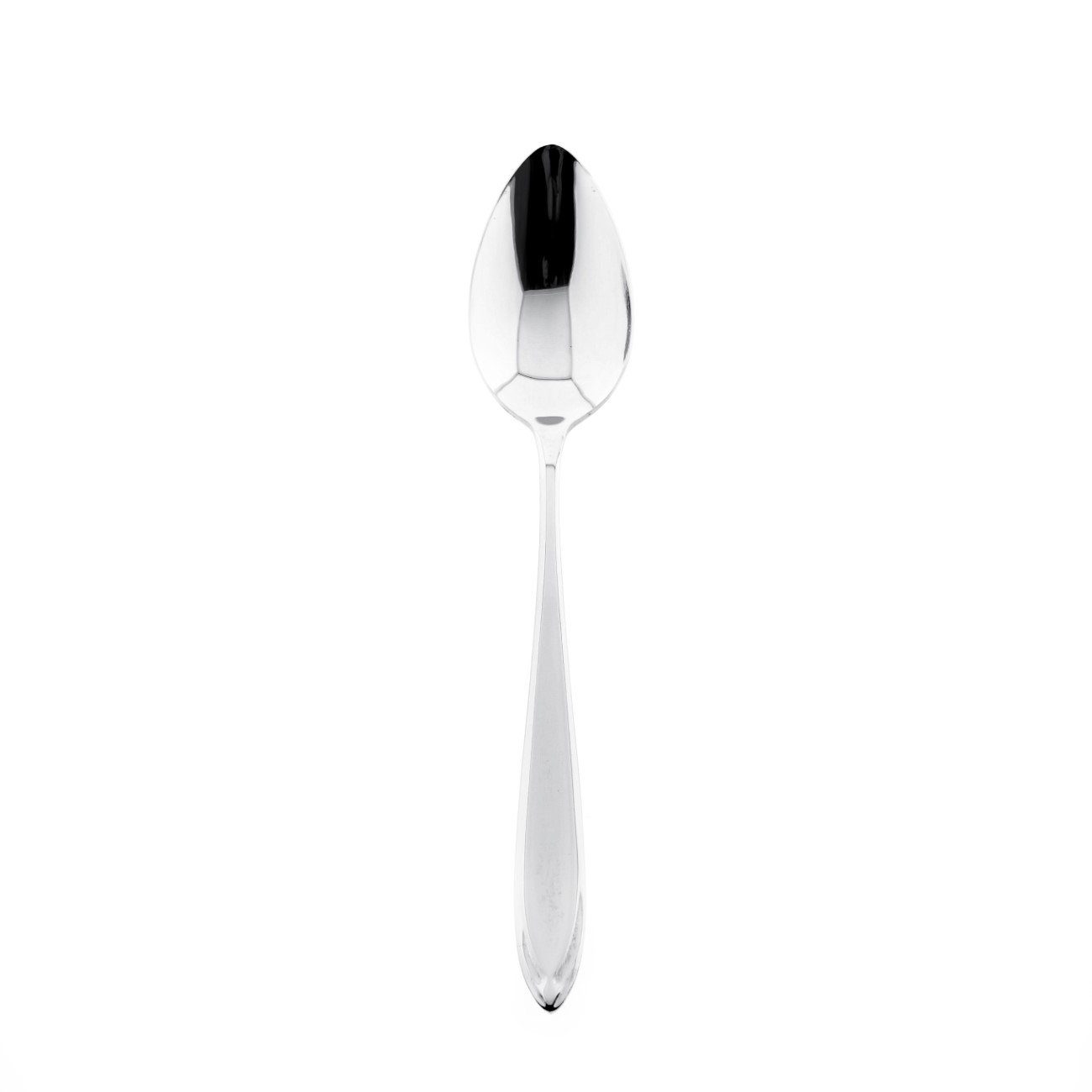 Almina Bestecklöffel 6 Tlg. Menülöffel-Set aus Chrom-Edelstahl 18/10 Silber mit Design (6 Stück) – Bild 2 von 4