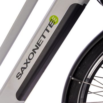 SAXXX E-Bike Comfort Sport Diamant Elektrofahrrad, 9 Gang SHIMANO Alivio Kettenschaltung Schaltwerk, Kettenschaltung, Trekking E-Bike Diamant Rahmen, integriertes Rahmenschloss