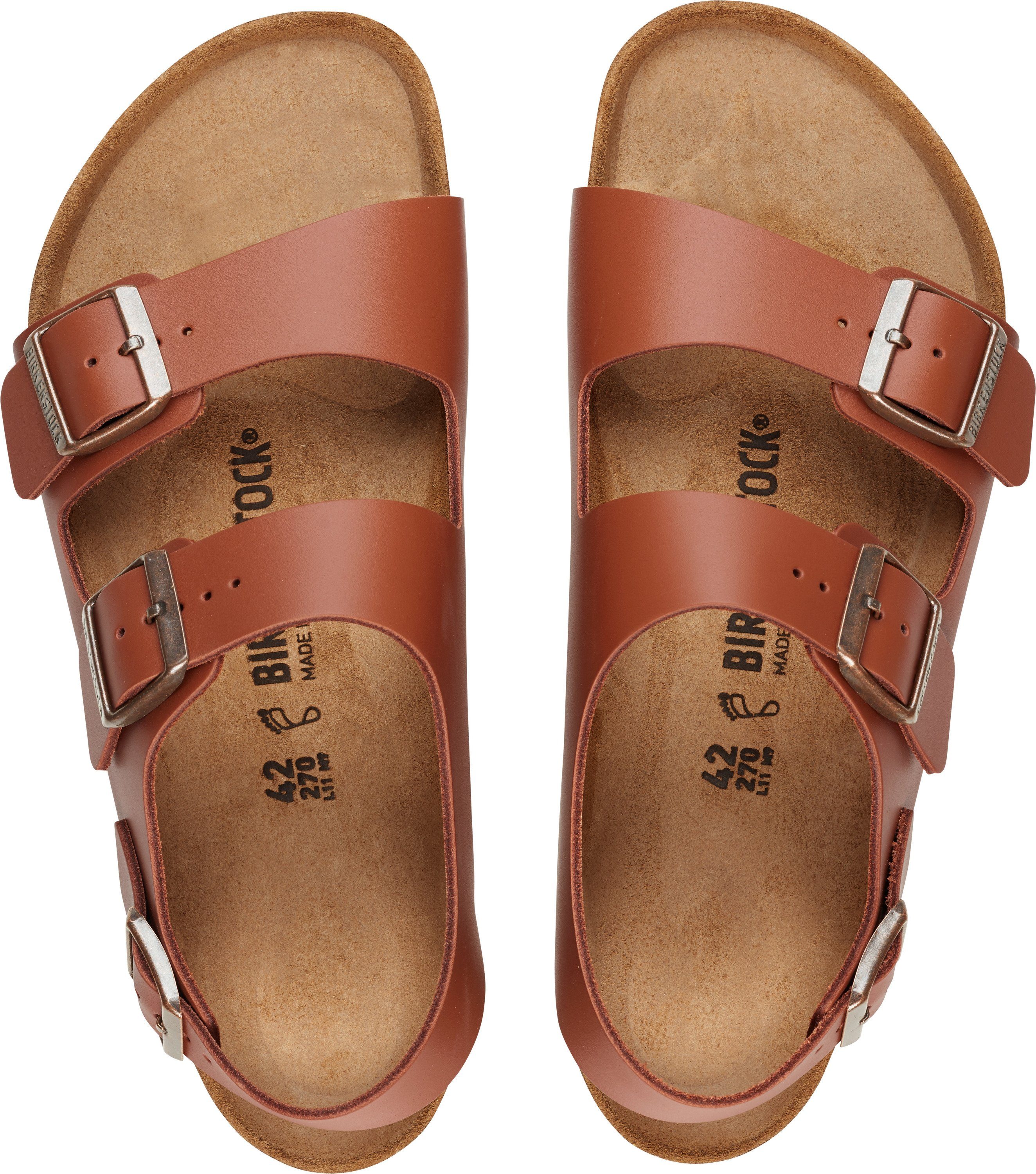 Birkenstock Birkenstock Milano NL braun, normale Weite Outdoorsandale